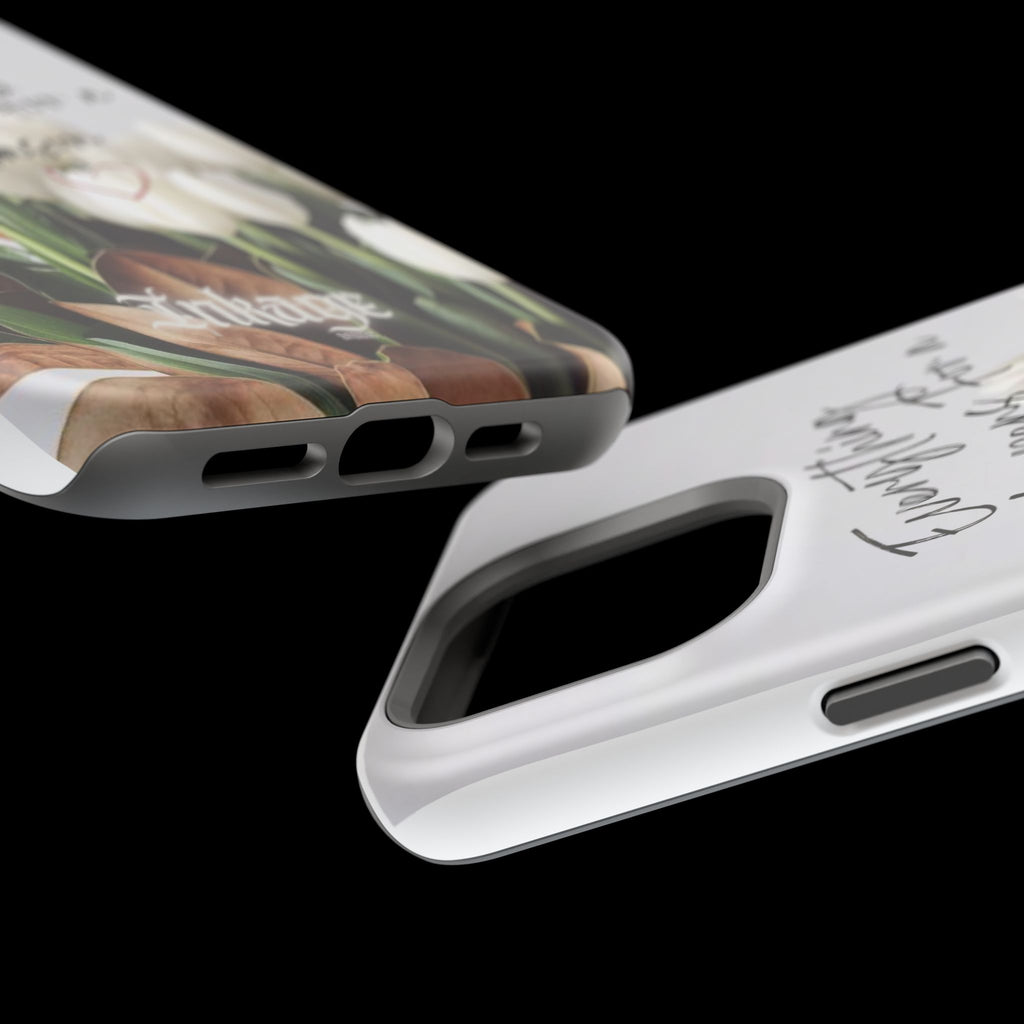 "Everything Happens for a Reason" Magnetic Phone Cases (Quote)