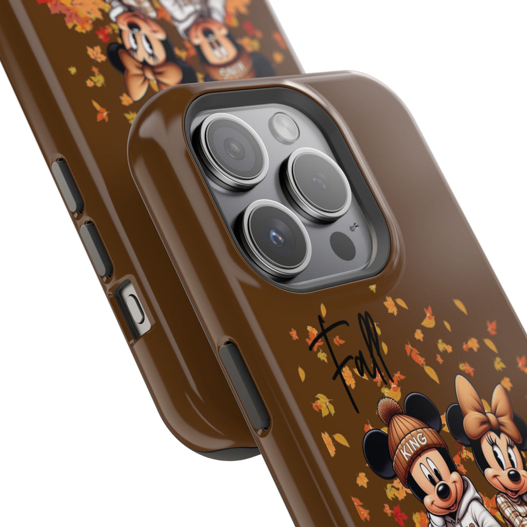 Mickey & Minnie Fall Vibes Magnetic iPhone Cases (Animation)