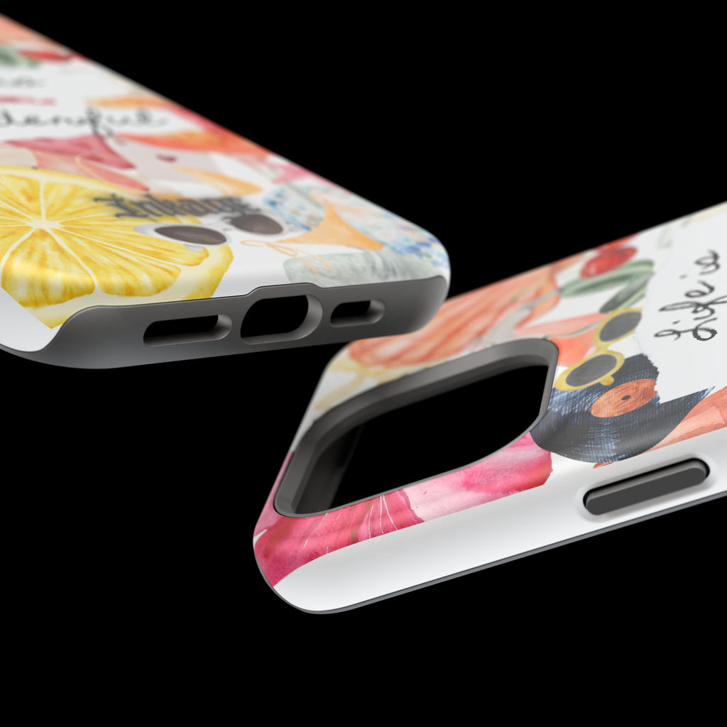 "Life is Wonderful" Quote Magnetic Phone Cases (Quote)
