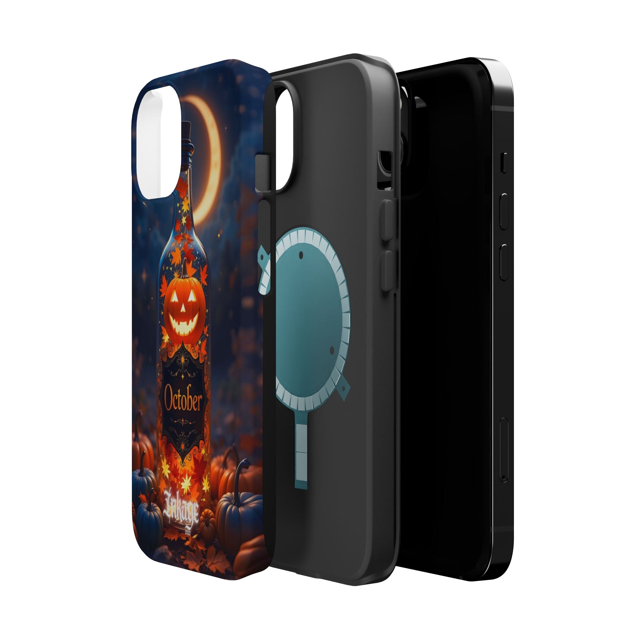 October Glass Bottle Magnetic Phone Cases (Season)