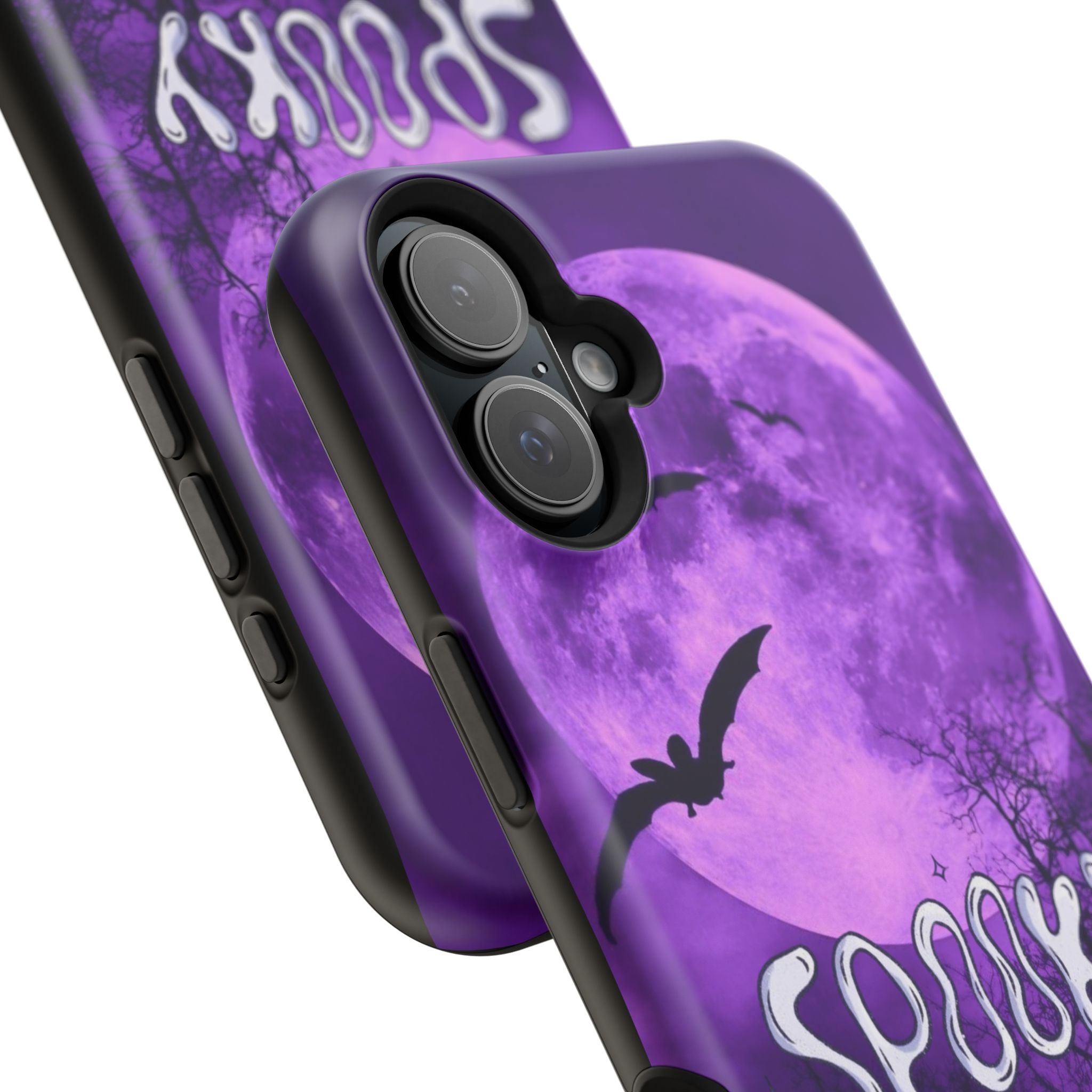 Purple Spooky Season Magnetic Phone Cases (Season)
