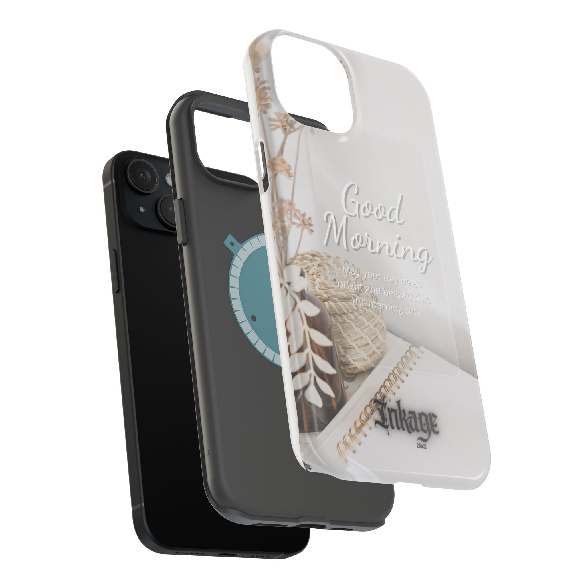 "Good Morning" Magnetic Phone Cases (Quote)