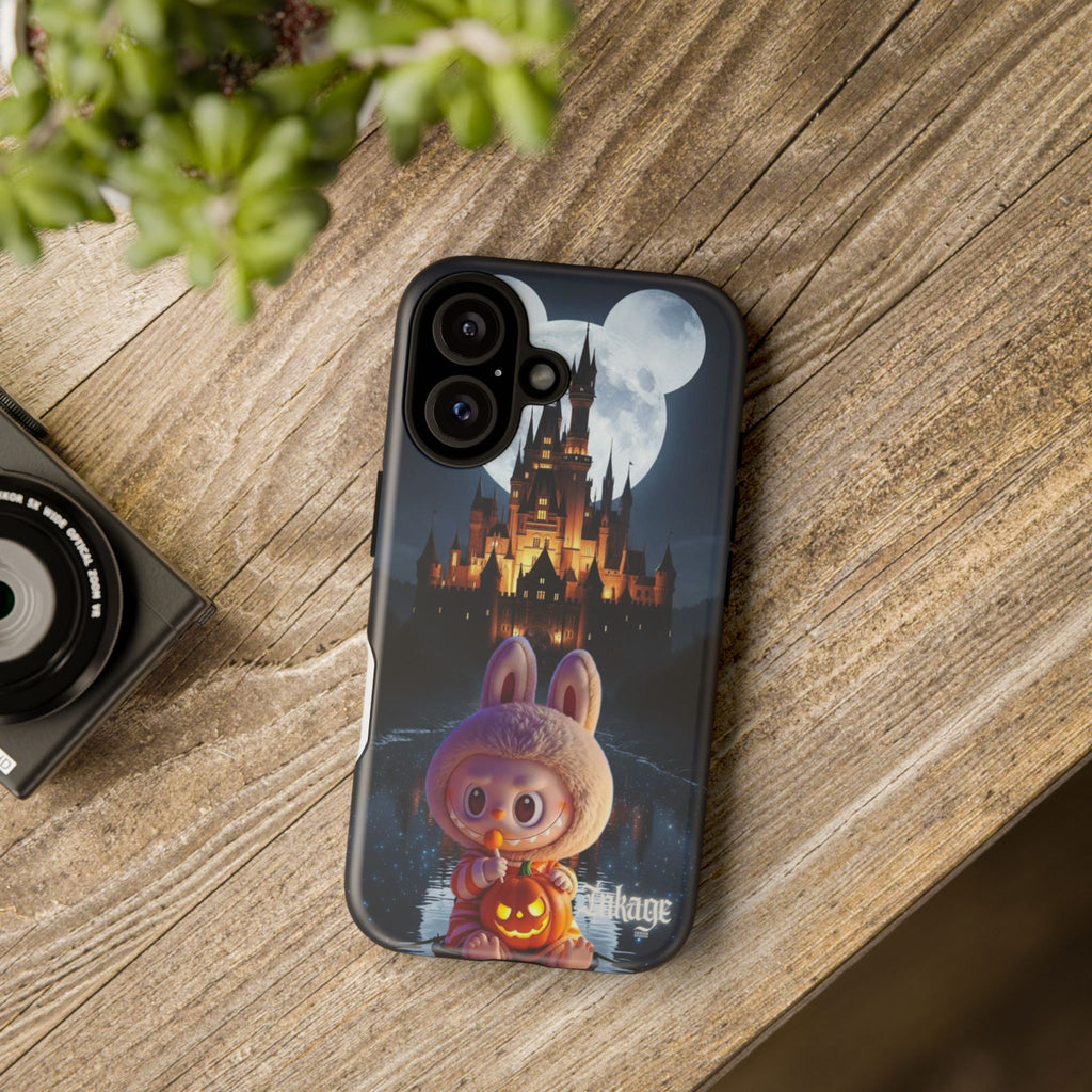Labubu Halloween On Disney Boat Tough Phone Cases (Season, Animation)