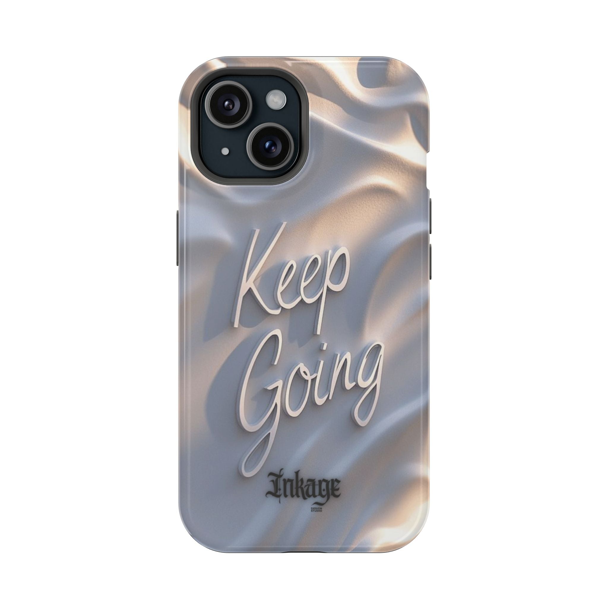 "Keep Going" Magnetic Phone Cases (Quote)