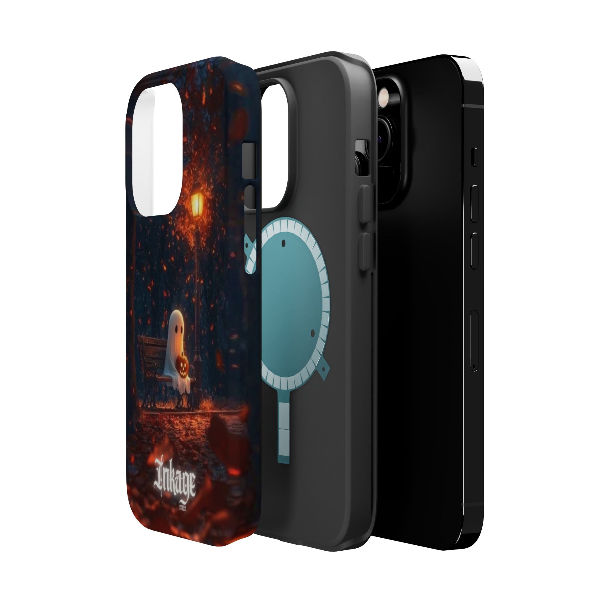 Lonely Ghost Halloween Magnetic Phone Cases (Season)