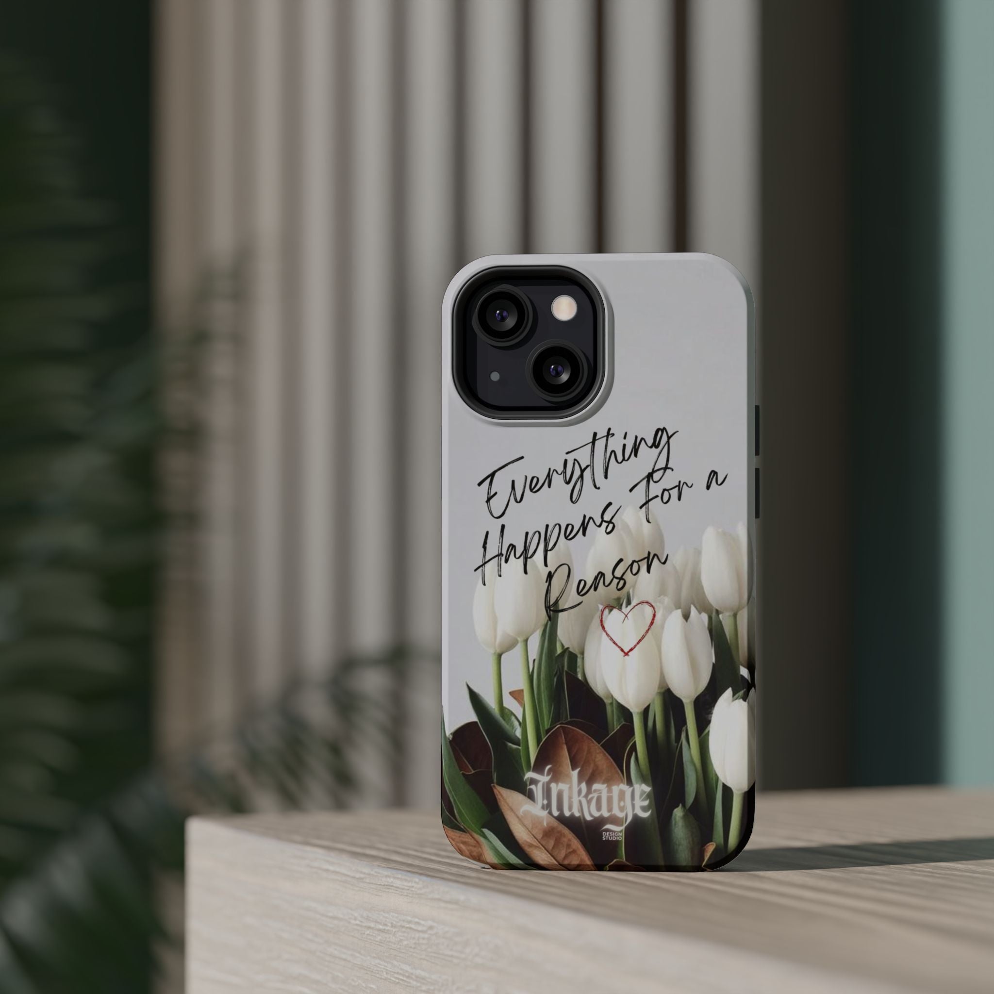 "Everything Happens for a Reason" Magnetic Phone Cases (Quote)