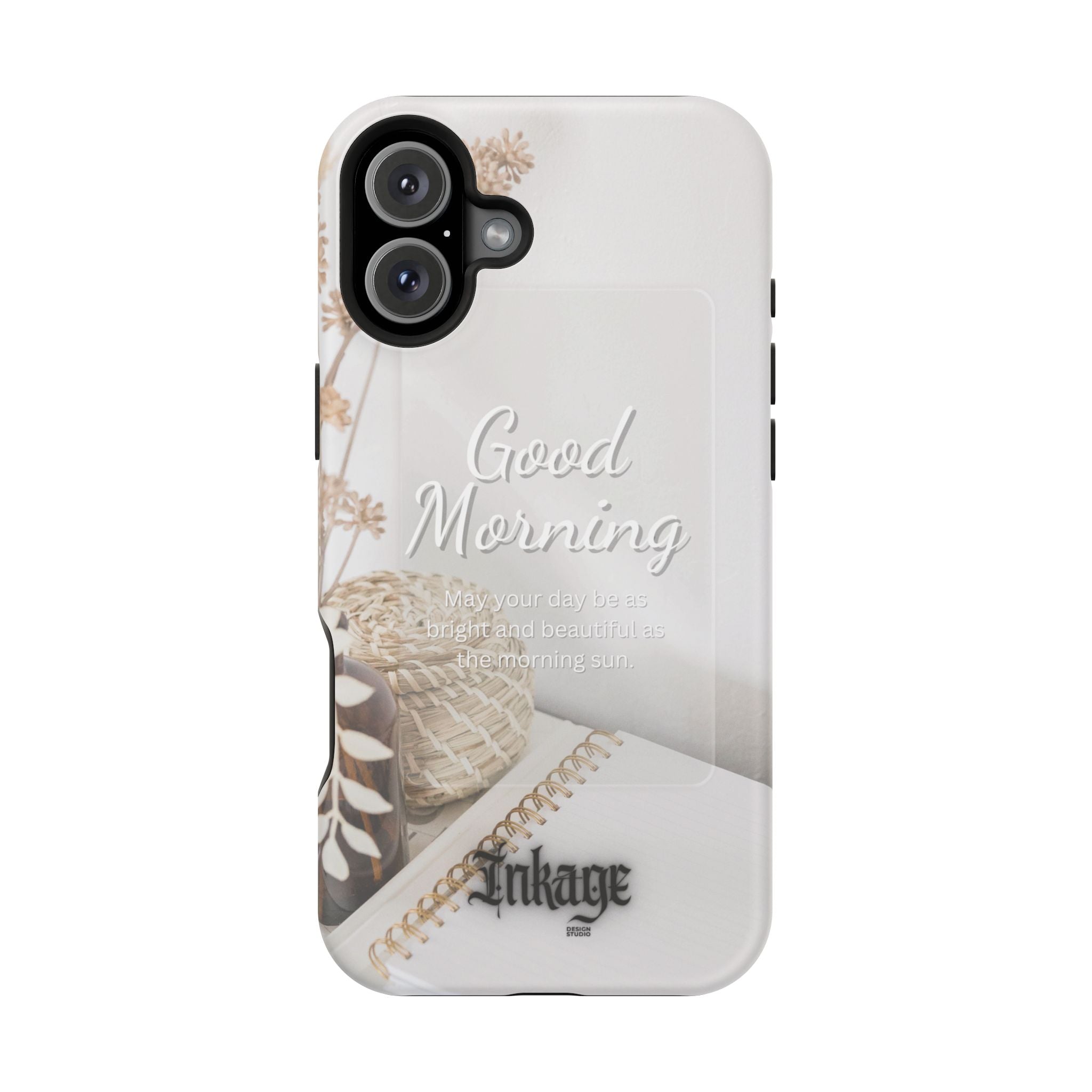 "Good Morning" Magnetic Phone Cases (Quote)