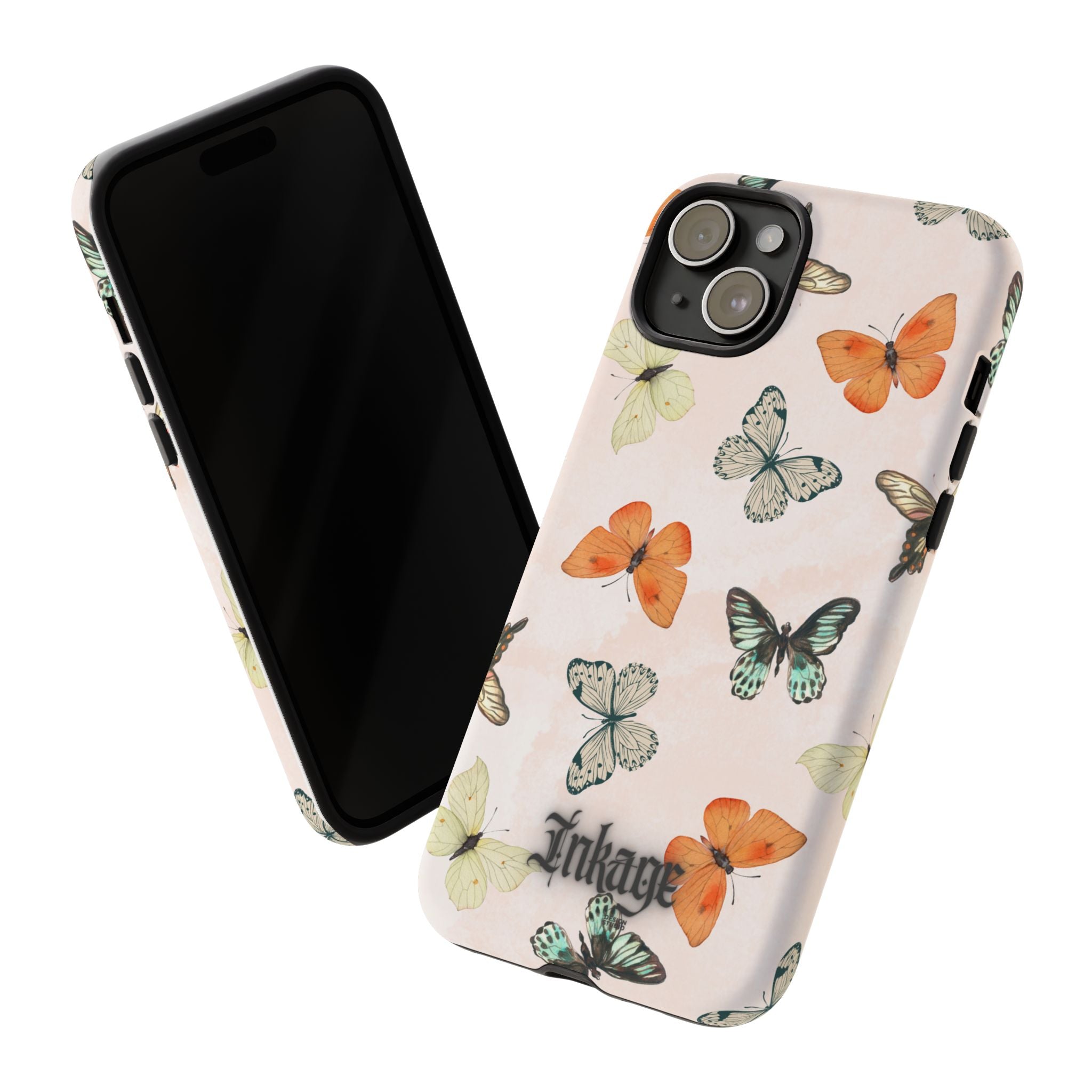 Color Butterfly Tough Phone Case (Minimal)