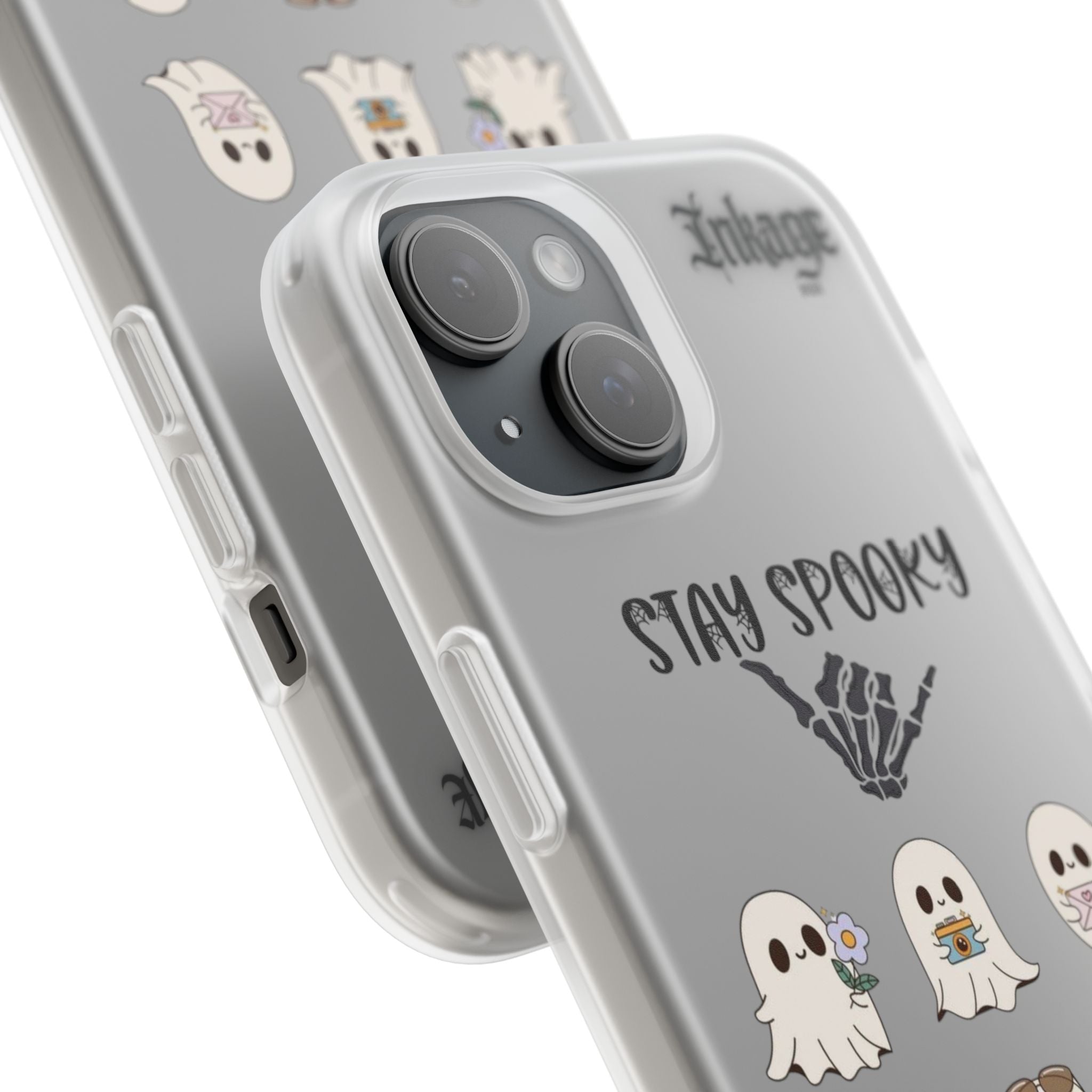 Stay Spooky Clear Phone Cases (Season)
