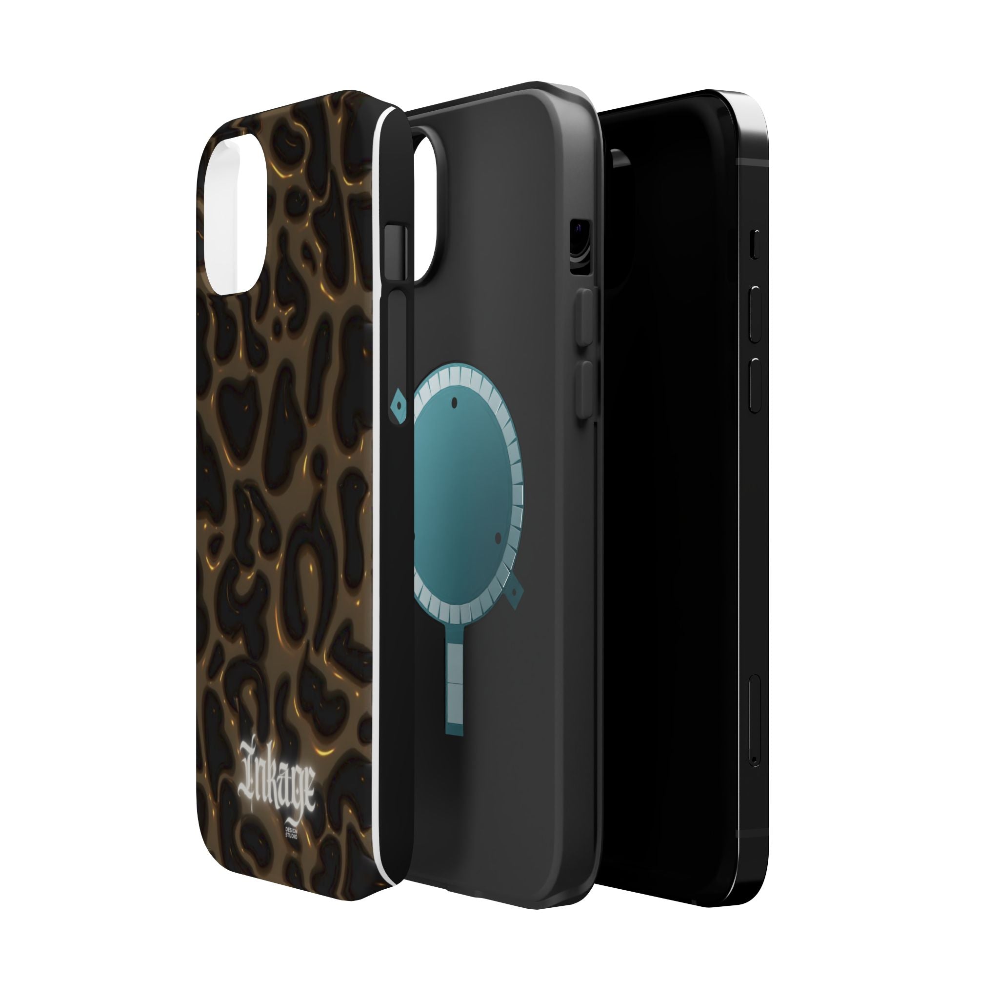 Leopard Print Magnetic Phone Cases (Minimal)
