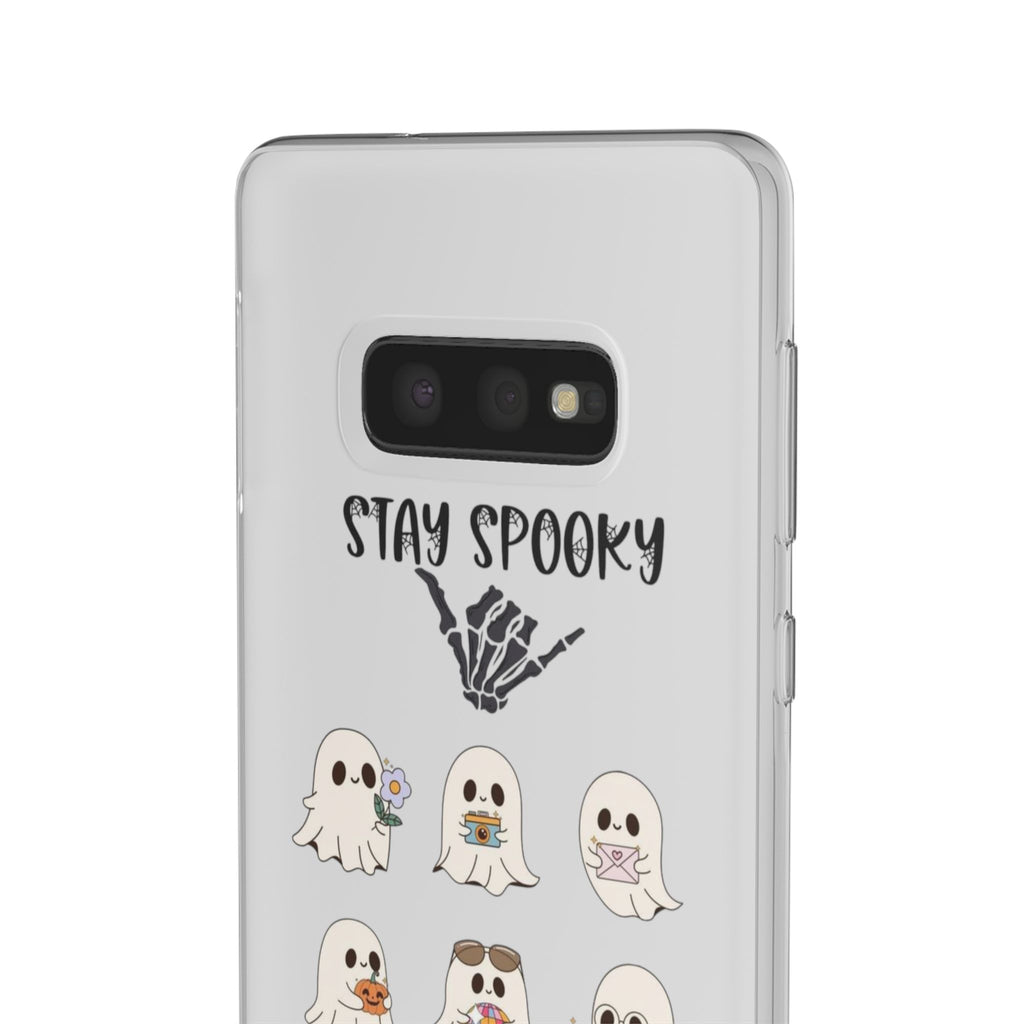 Stay Spooky Clear Phone Cases (Season)