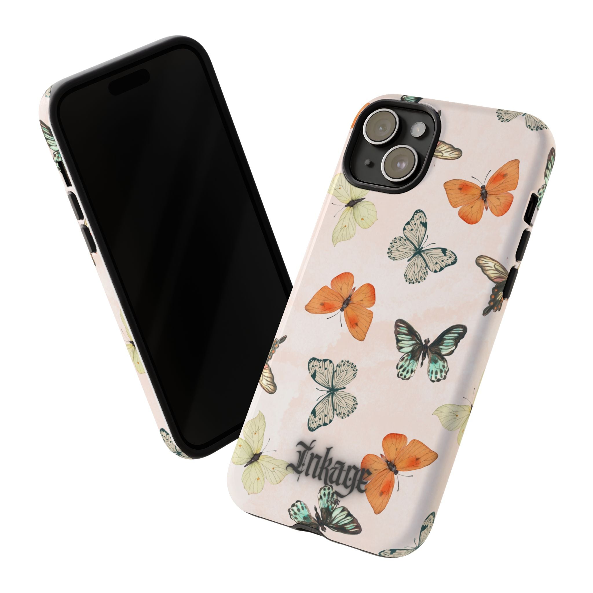 Color Butterfly Tough Phone Case (Minimal)