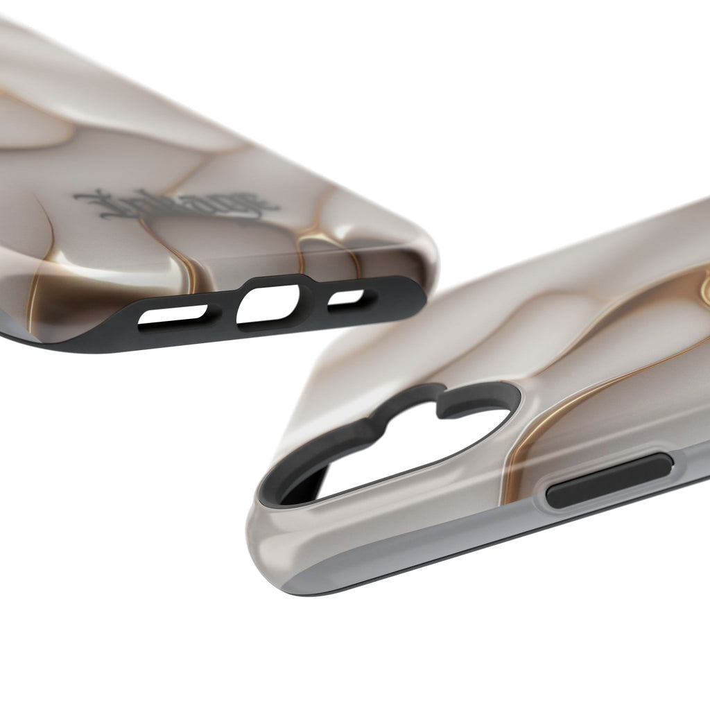 Golden Flow Magnetic Phone Cases (Minimal)