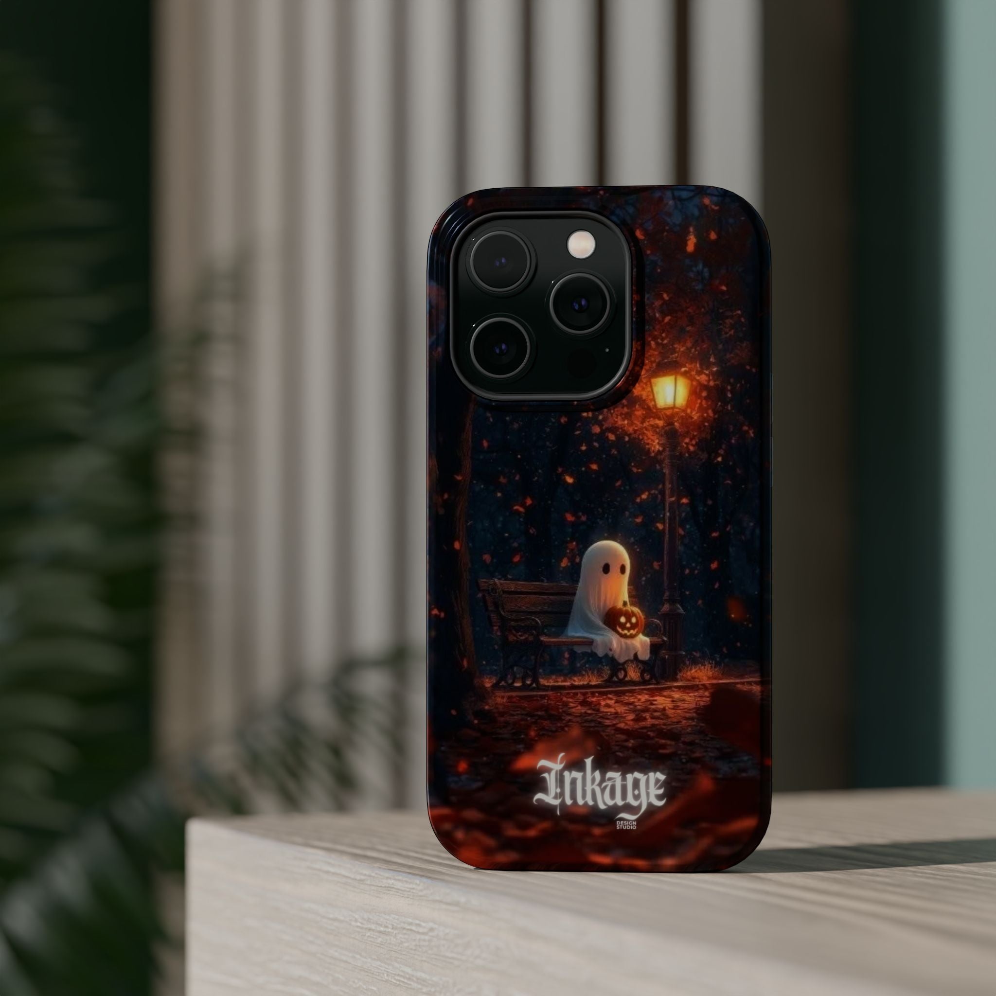 Lonely Ghost Halloween Magnetic Phone Cases (Season)