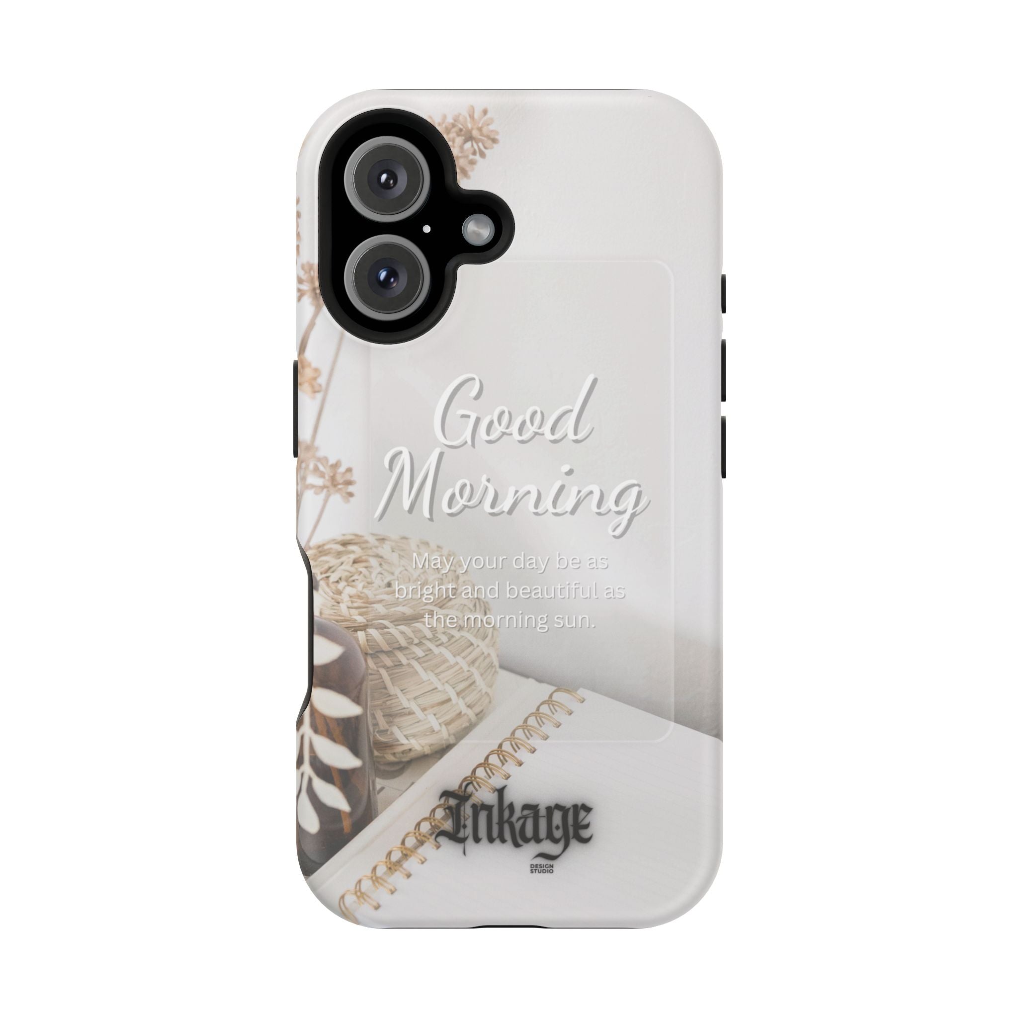 "Good Morning" Magnetic Phone Cases (Quote)