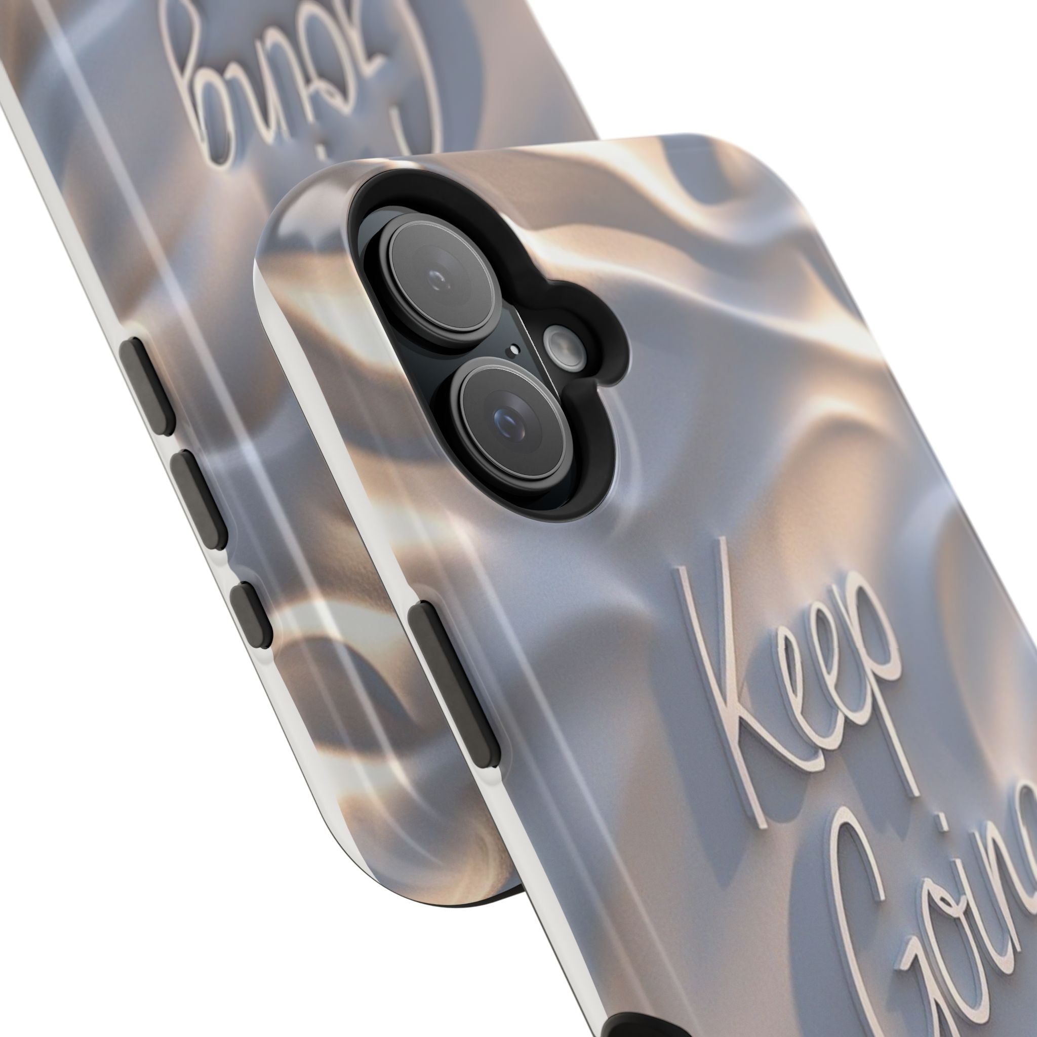 "Keep Going" Magnetic Phone Cases (Quote)
