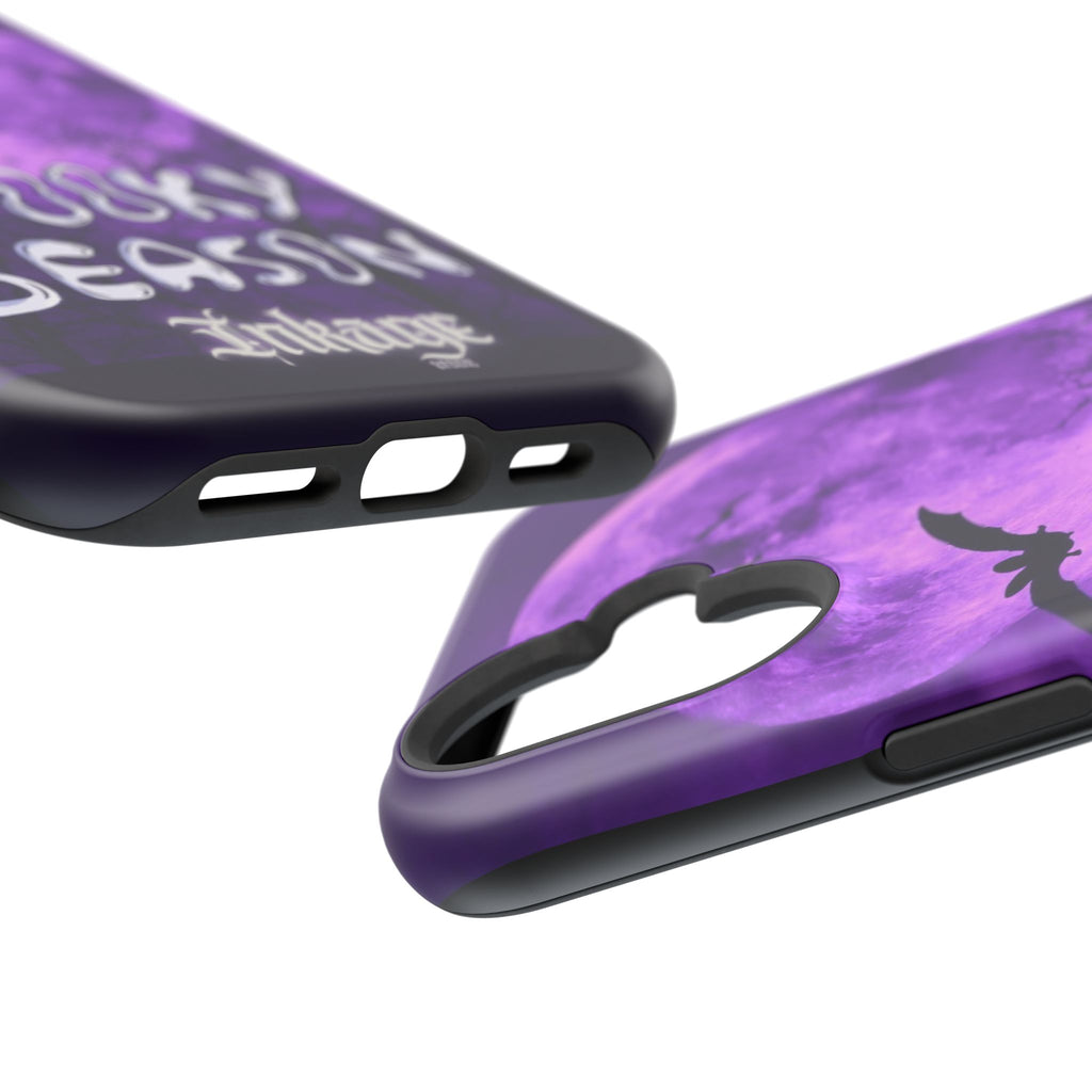 Purple Spooky Season Magnetic Phone Cases (Season)