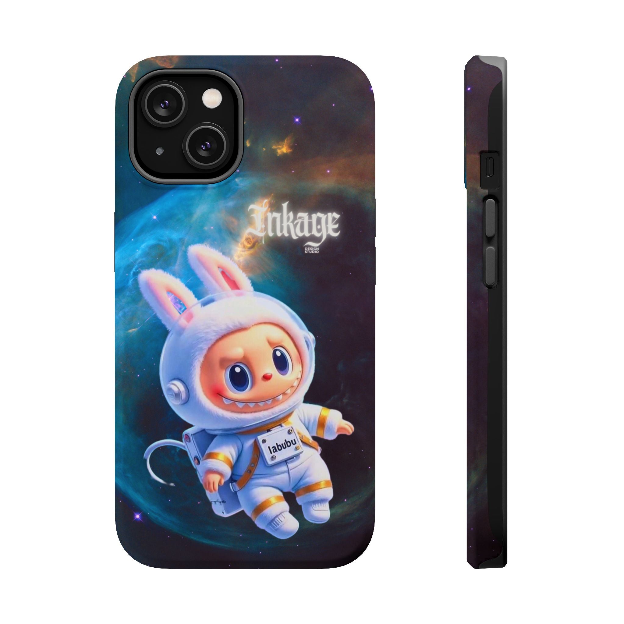 Labubu Astronaut Magnetic Phone Cases (Animation)
