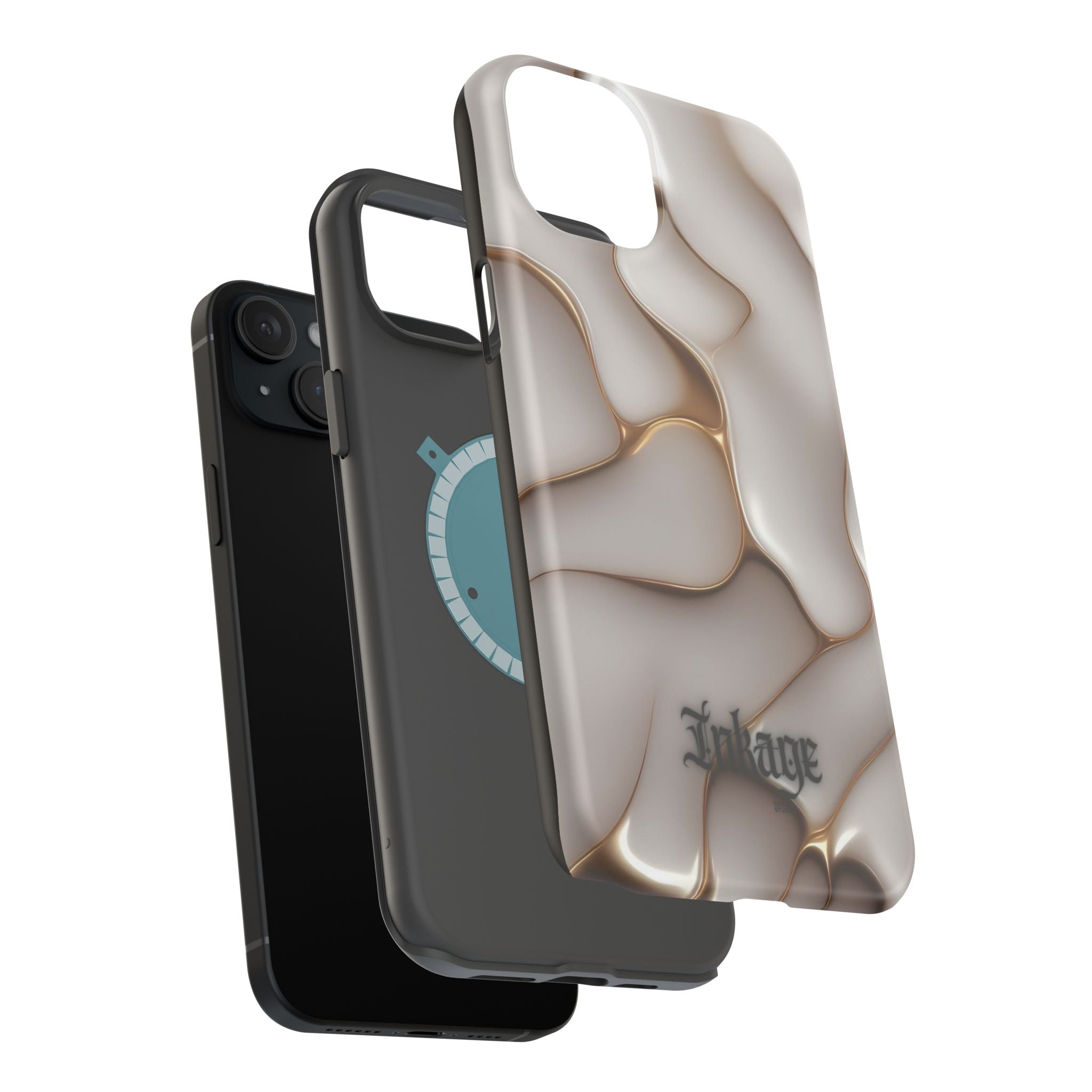Golden Flow Magnetic Phone Cases (Minimal)