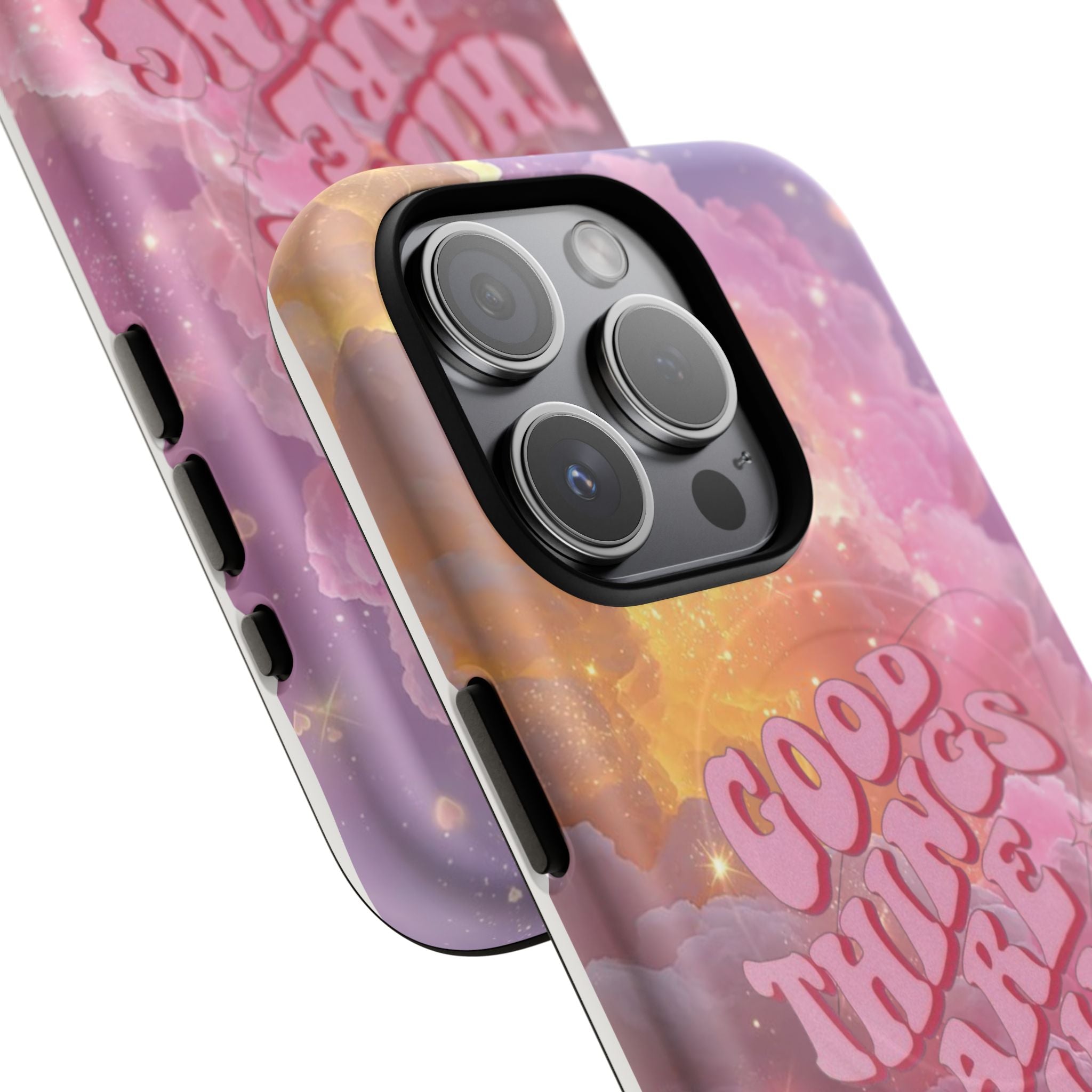 "Good Things Are Coming" with Tough Magnetic Phone Cases (Quote)