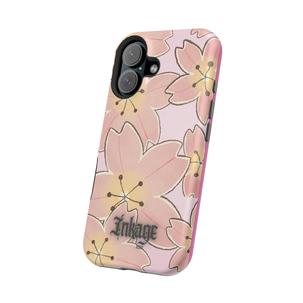 Charming Floral Magnetic Phone Cases (Minimal)