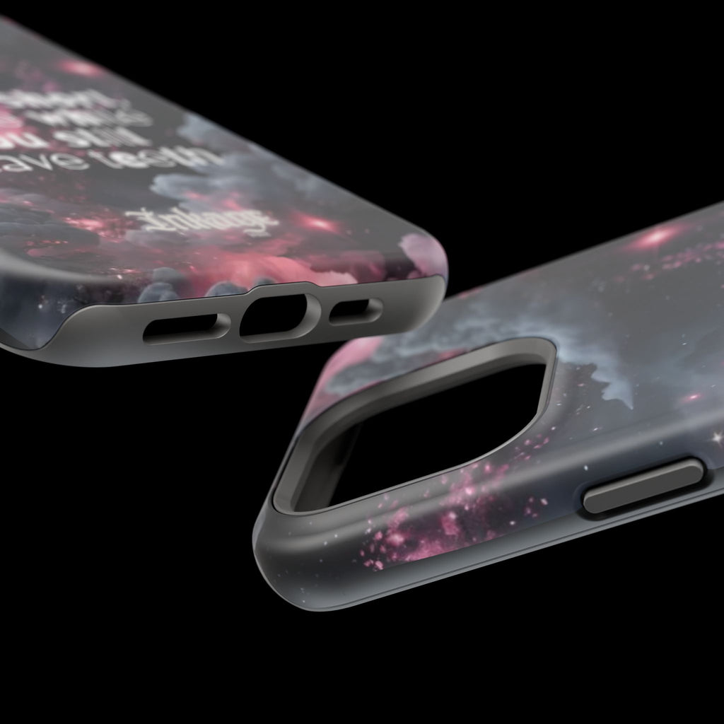 “Life is Short, Smile While You Still Have Teeth” Magnetic Phone Cases