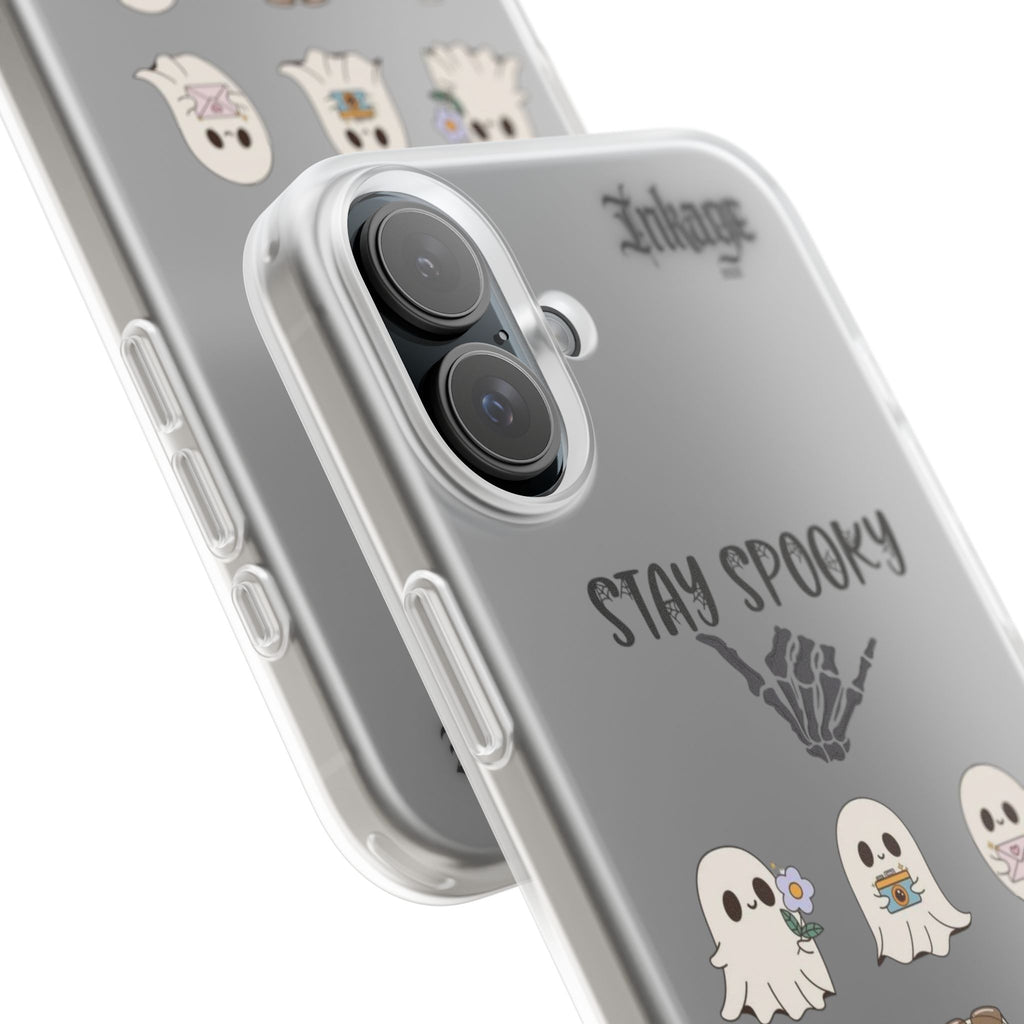 Stay Spooky Clear Phone Cases (Season)
