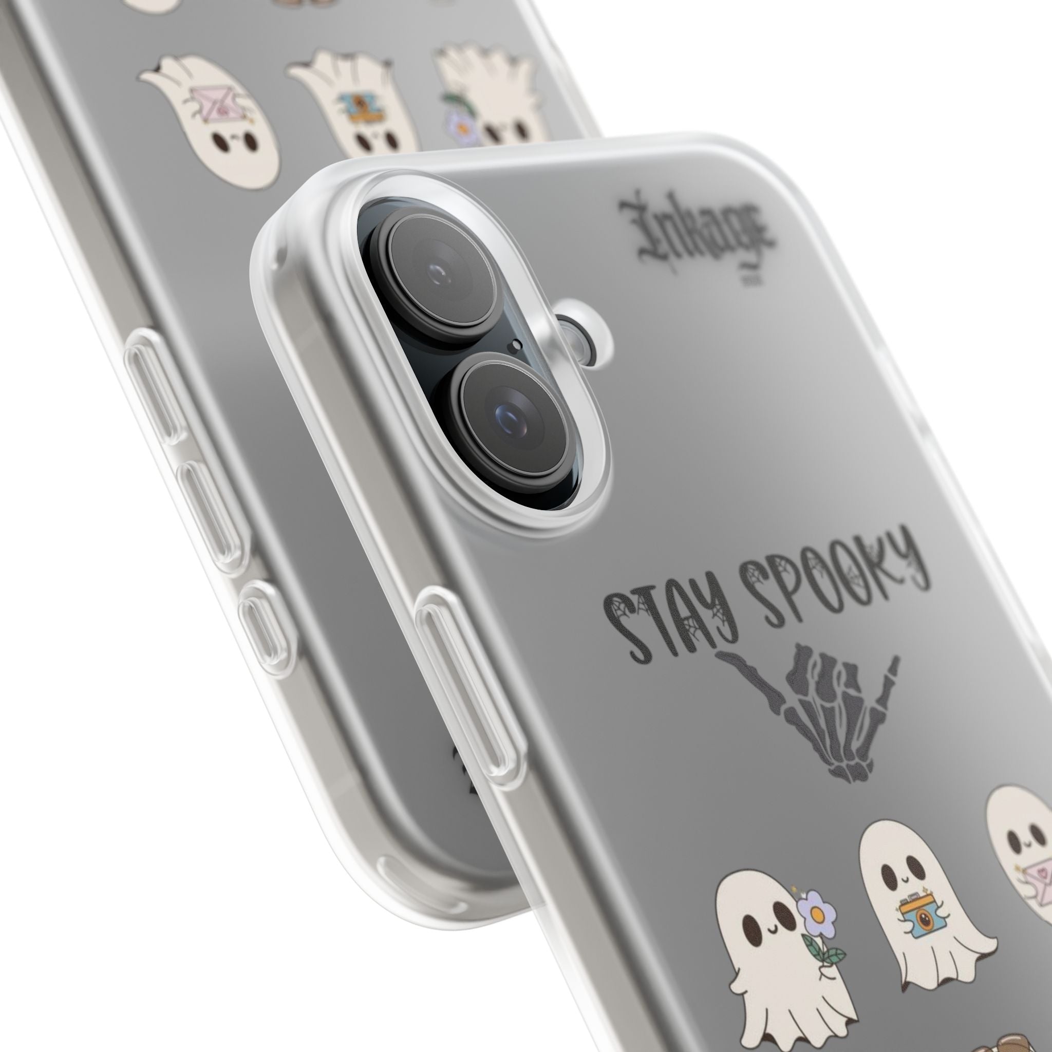 Stay Spooky Clear Phone Cases (Season)