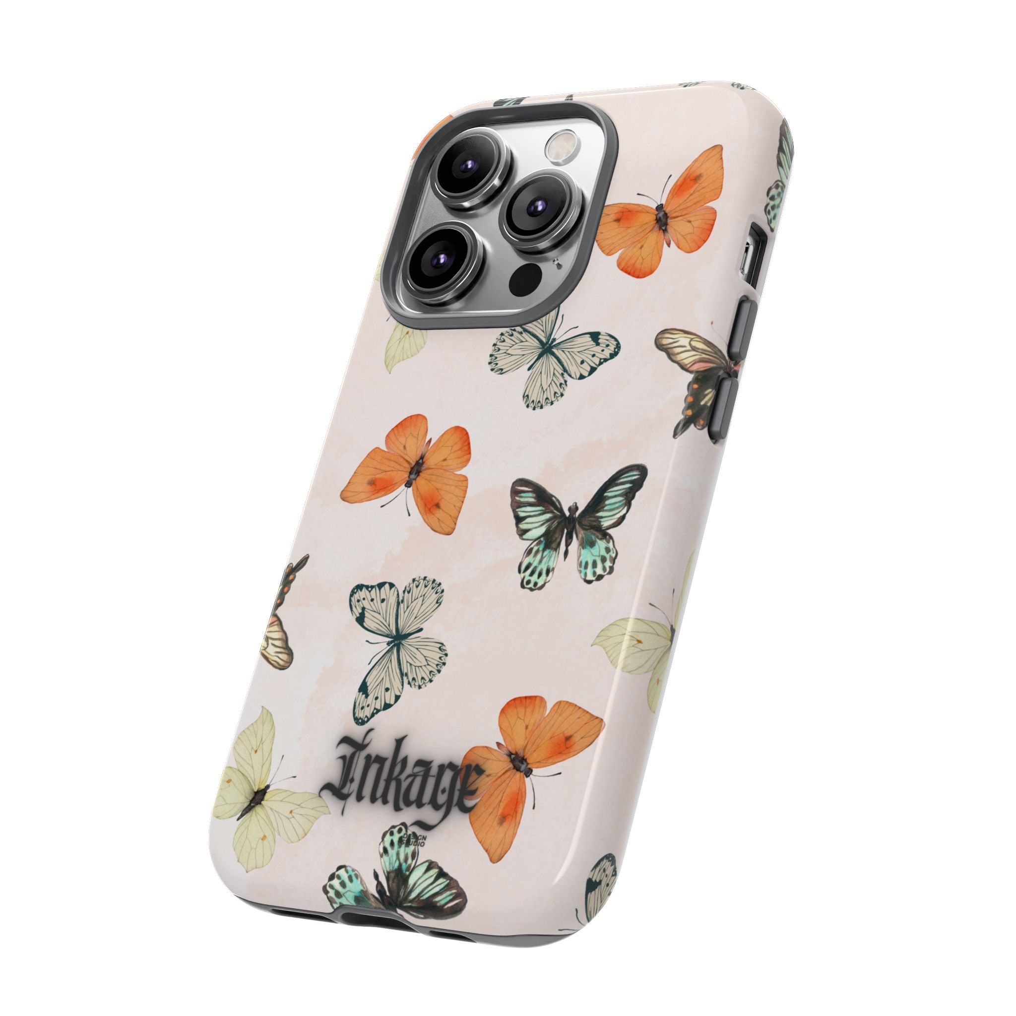 Color Butterfly Tough Phone Case (Minimal)