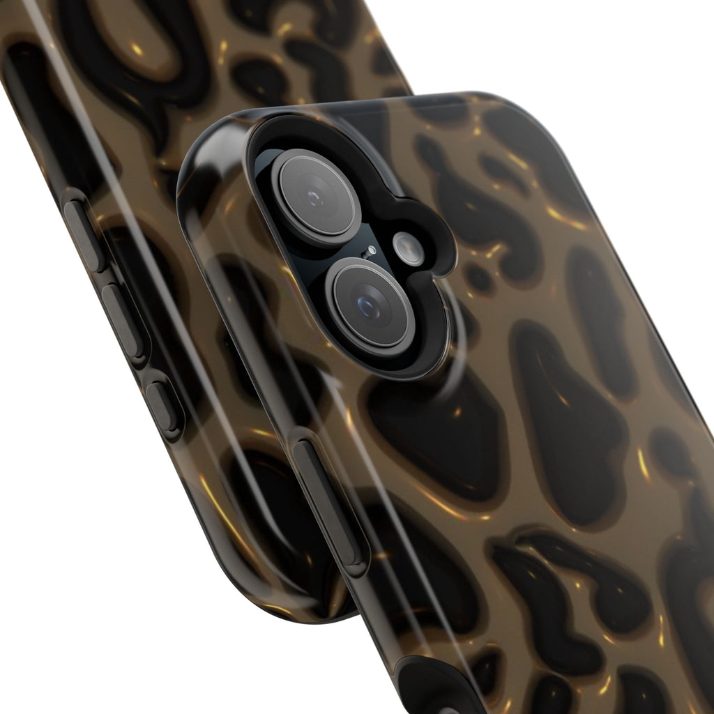 Leopard Print Magnetic Phone Cases (Minimal)