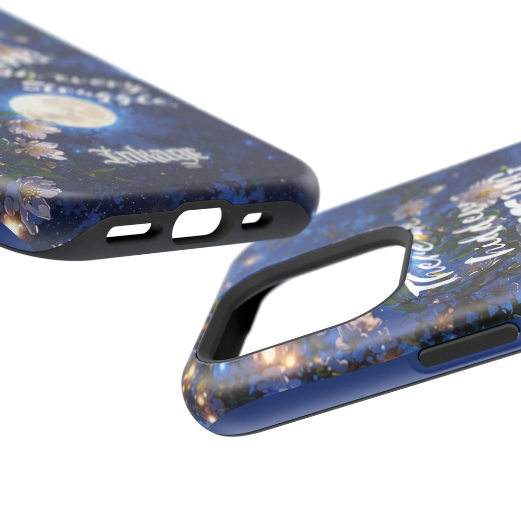 “Moonlit Blessing” Magnetic Phone Cases (Quote)