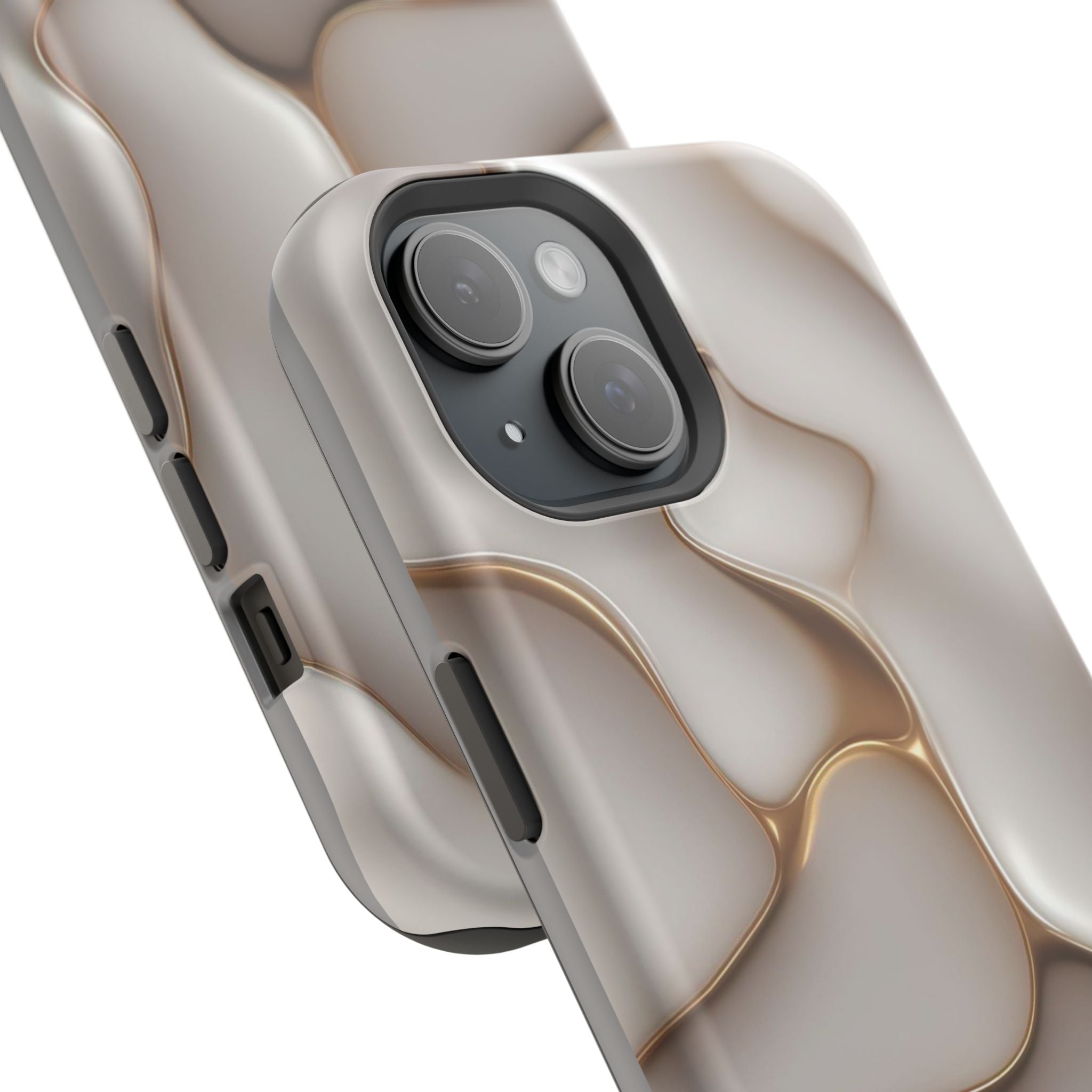 Golden Flow Magnetic Phone Cases (Minimal)