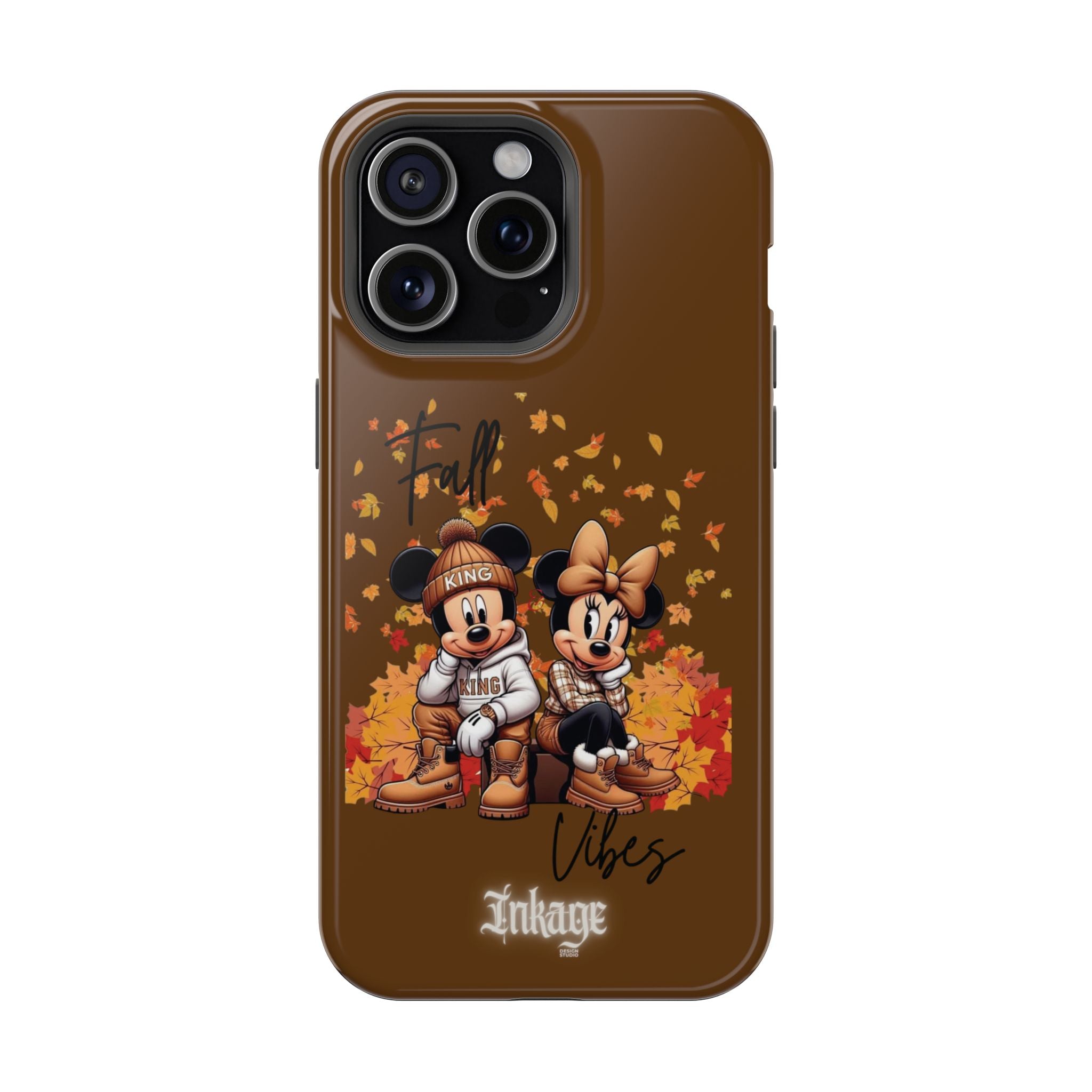 Mickey & Minnie Fall Vibes Magnetic iPhone Cases (Animation)