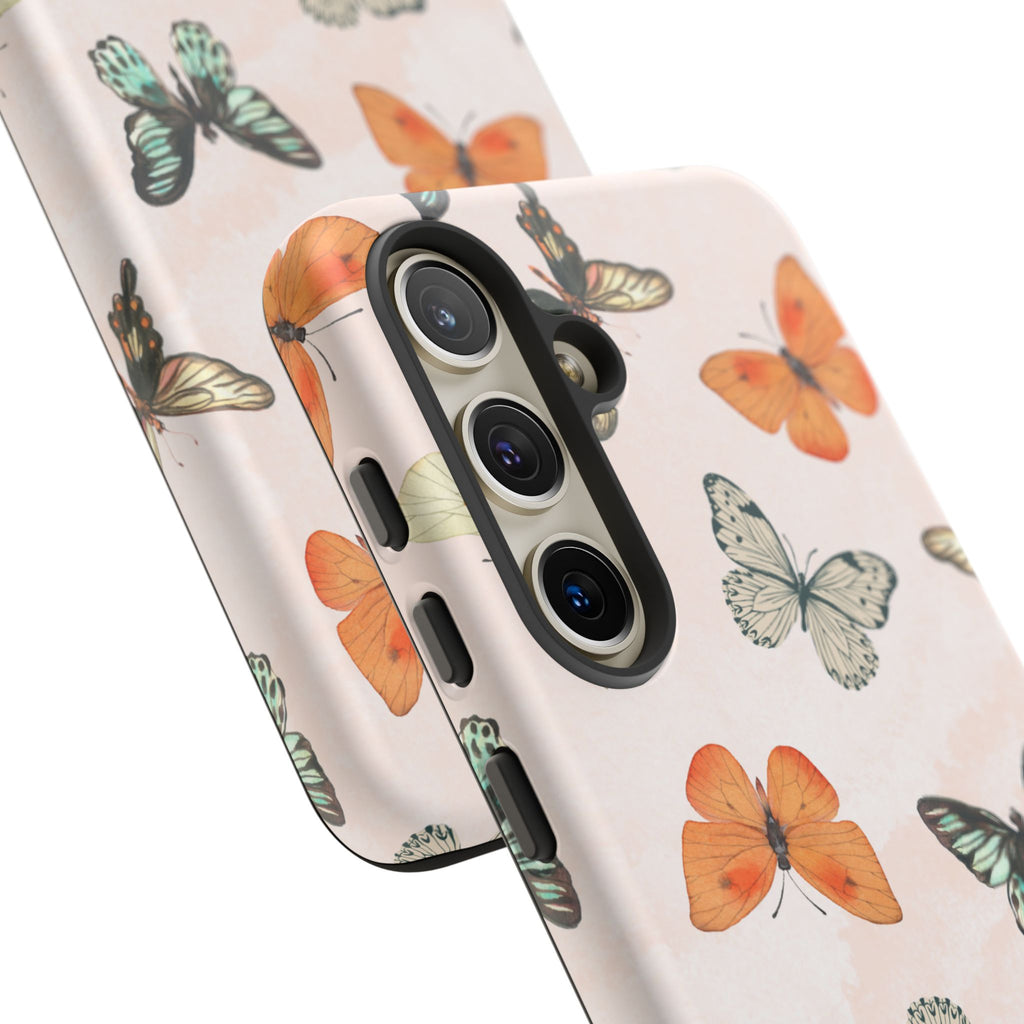 Color Butterfly Tough Phone Case