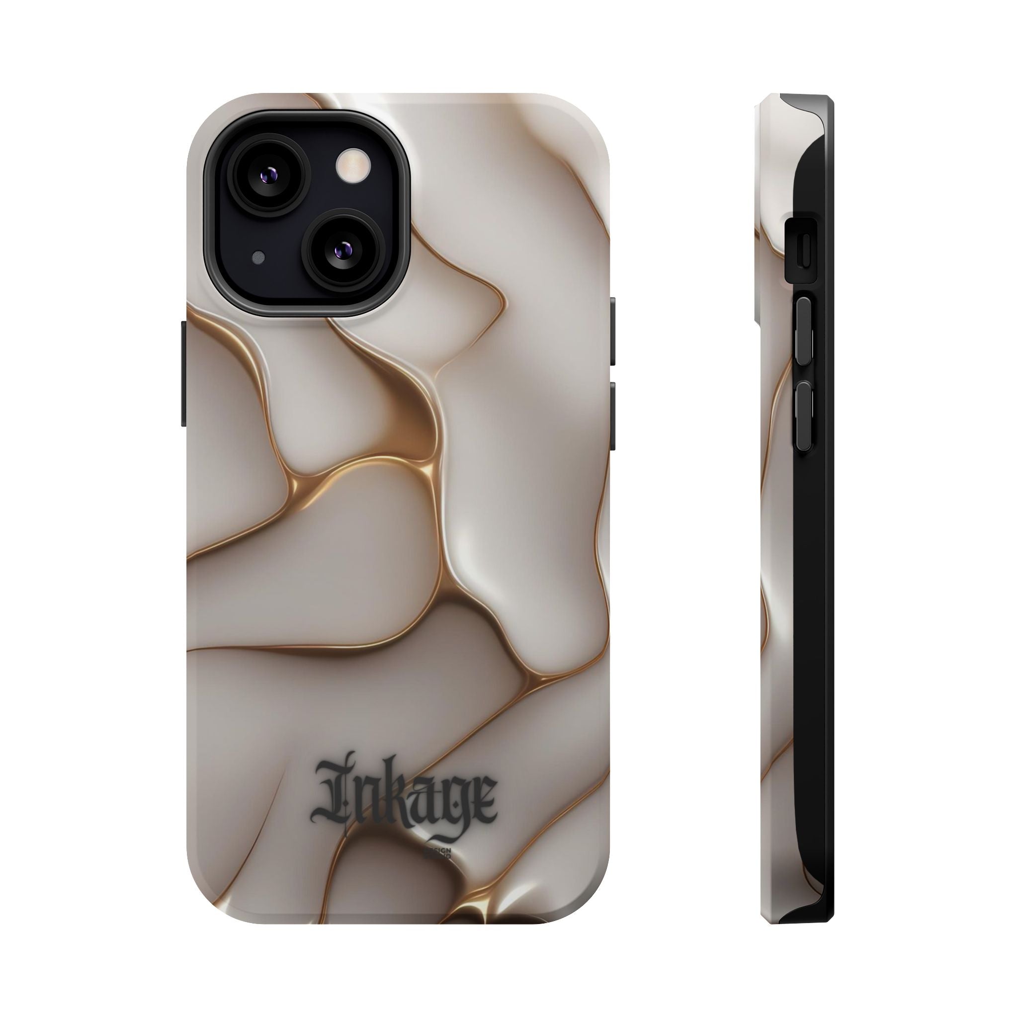 Golden Flow Magnetic Phone Cases (Minimal)