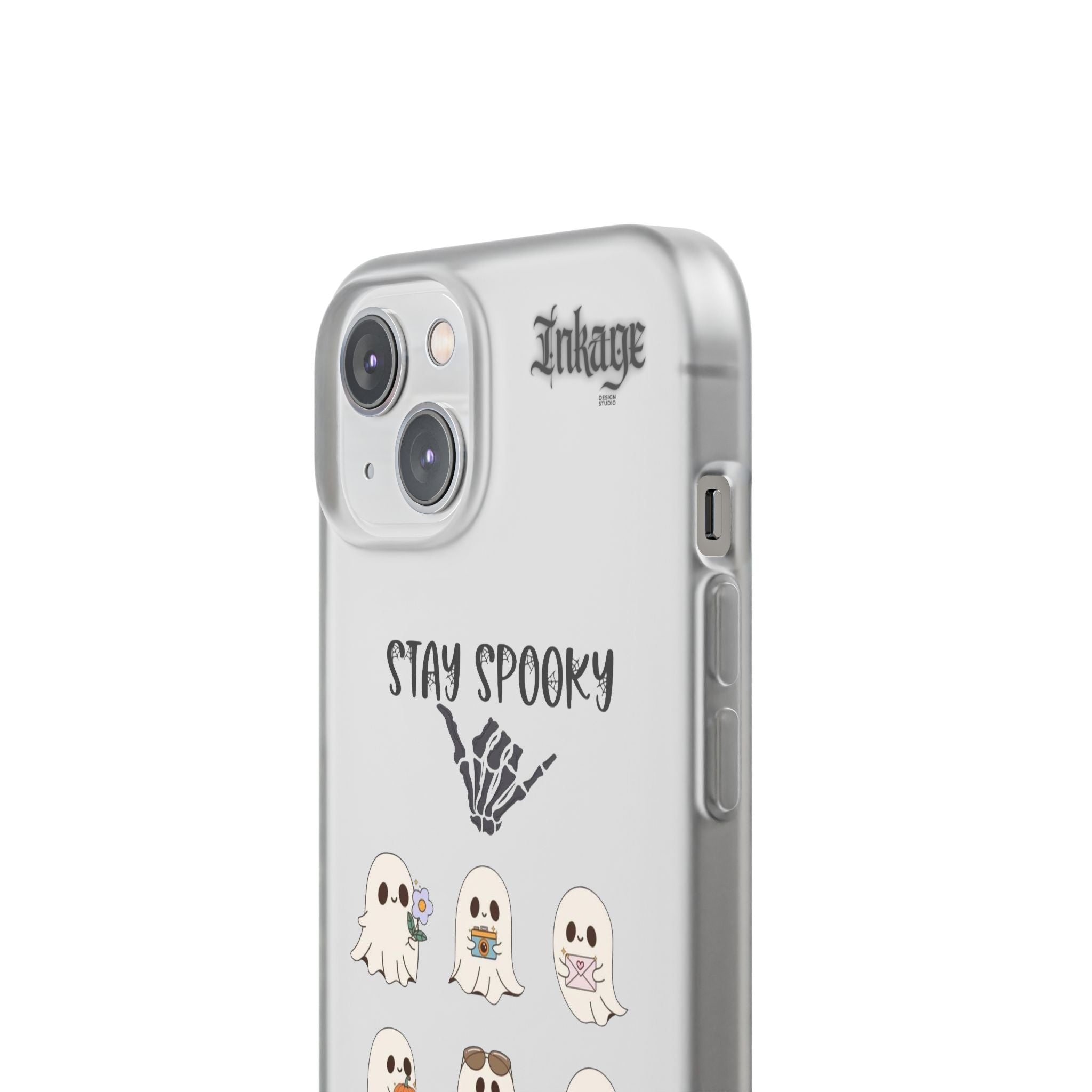 Stay Spooky Clear Phone Cases (Season)