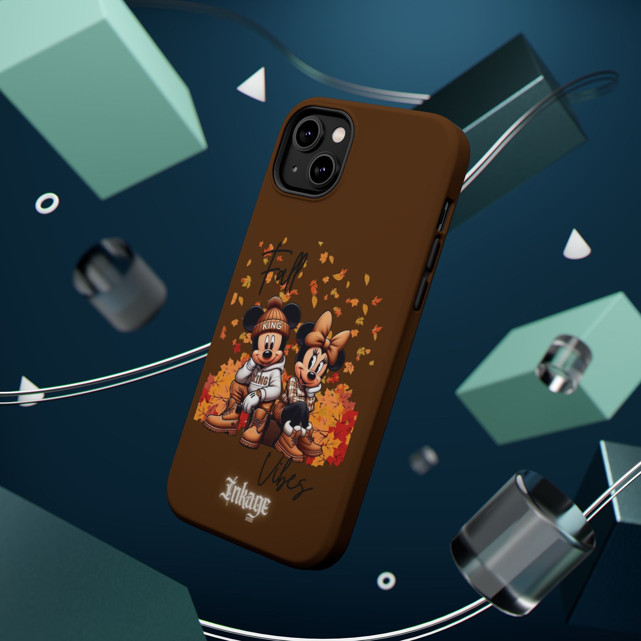 Mickey & Minnie Fall Vibes Magnetic iPhone Cases (Animation)