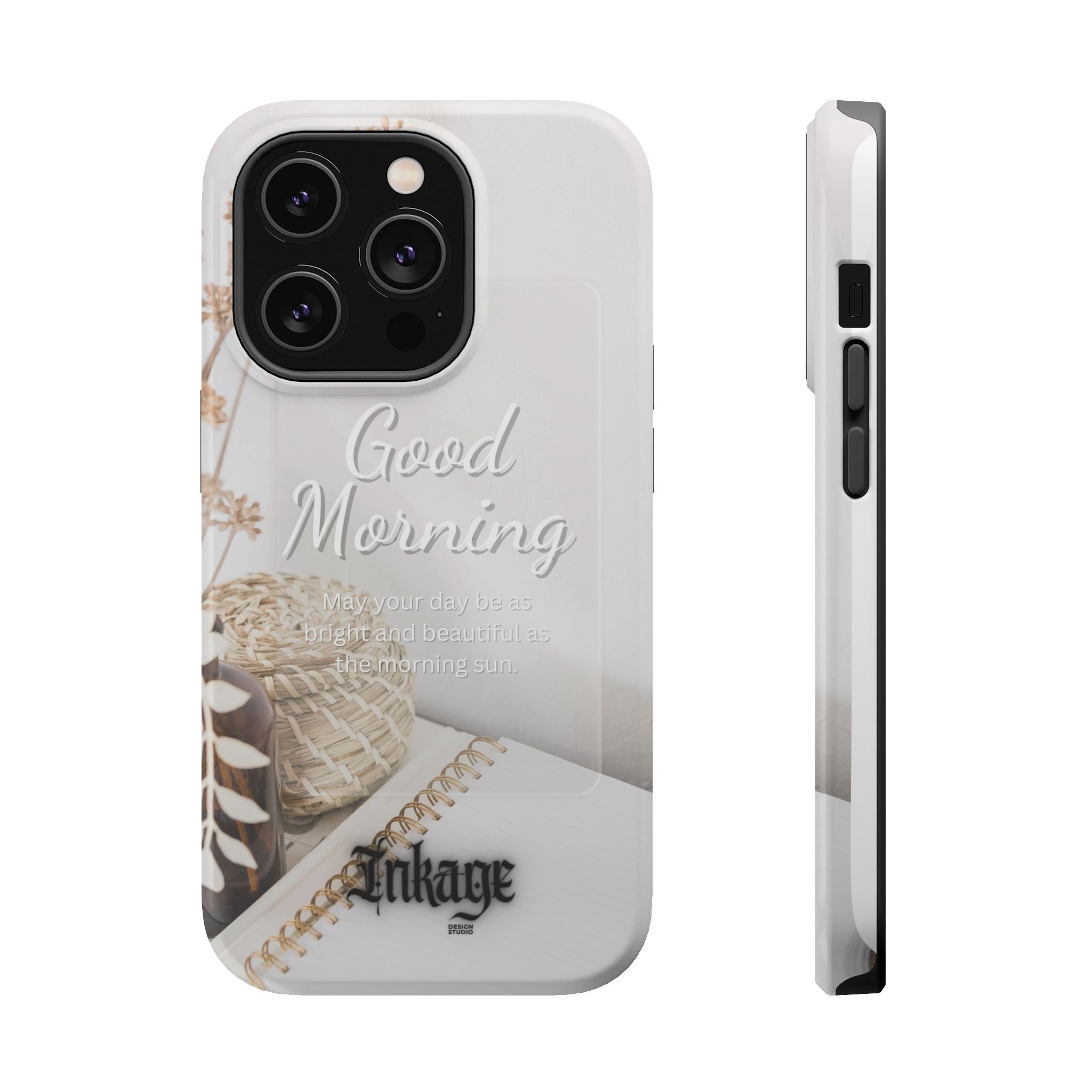 "Good Morning" Magnetic Phone Cases (Quote)