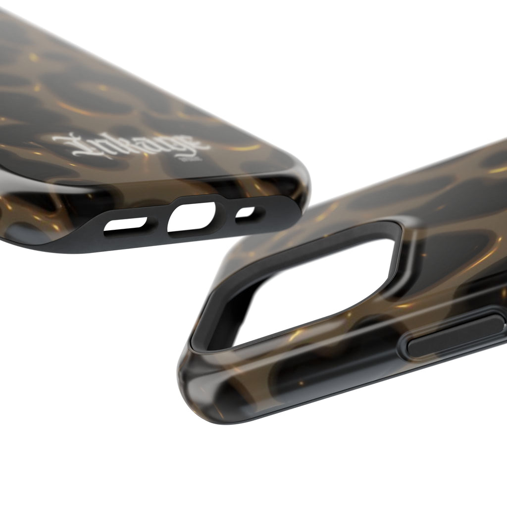 Leopard Print Magnetic Phone Cases (Minimal)