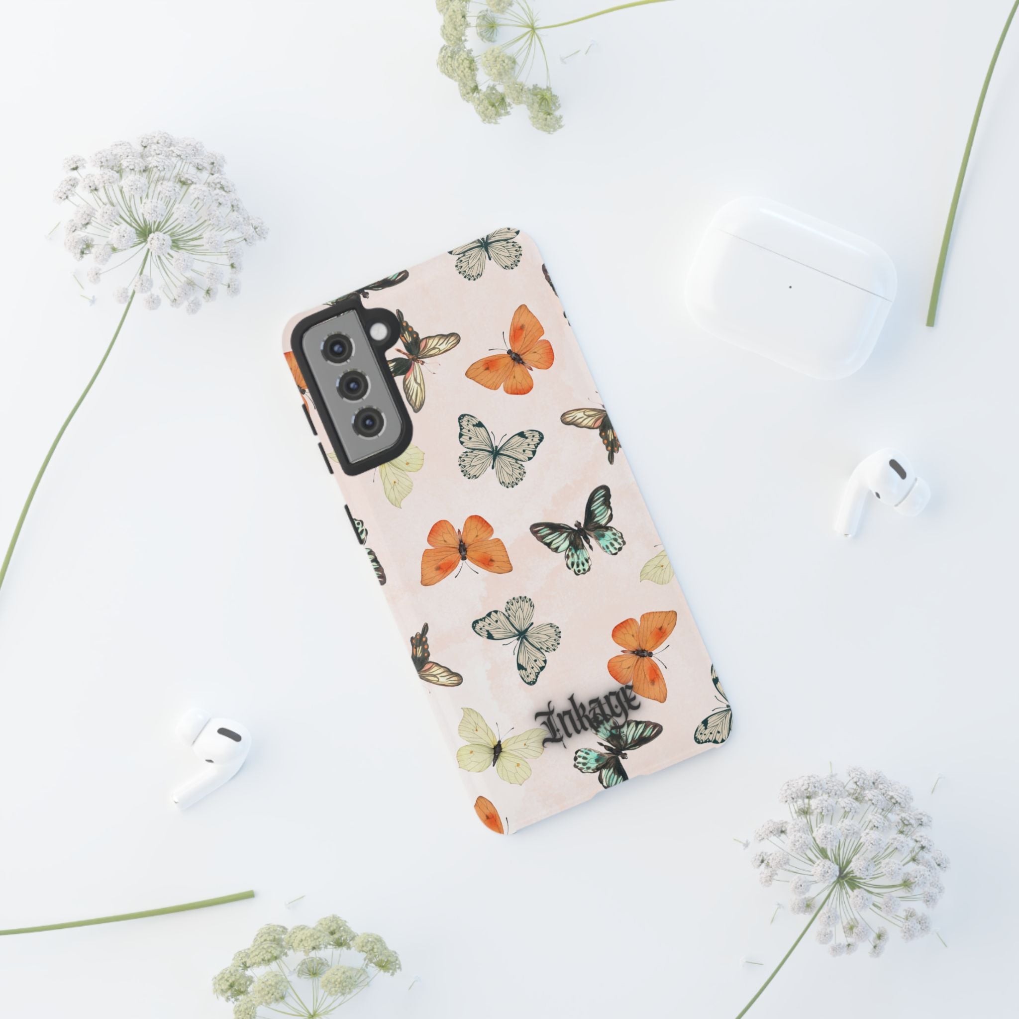 Color Butterfly Tough Phone Case (Minimal)