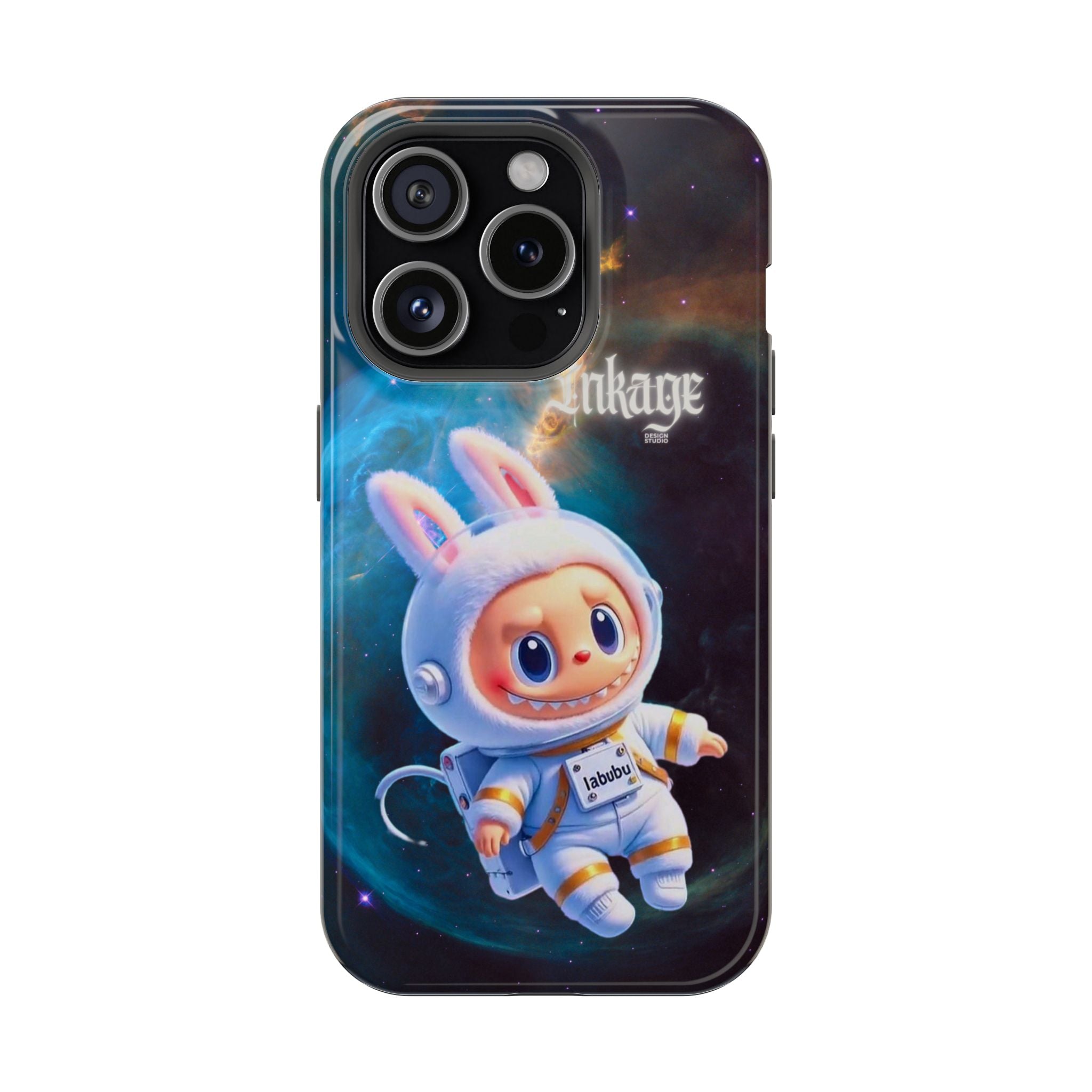 Labubu Astronaut Magnetic Phone Cases (Animation)