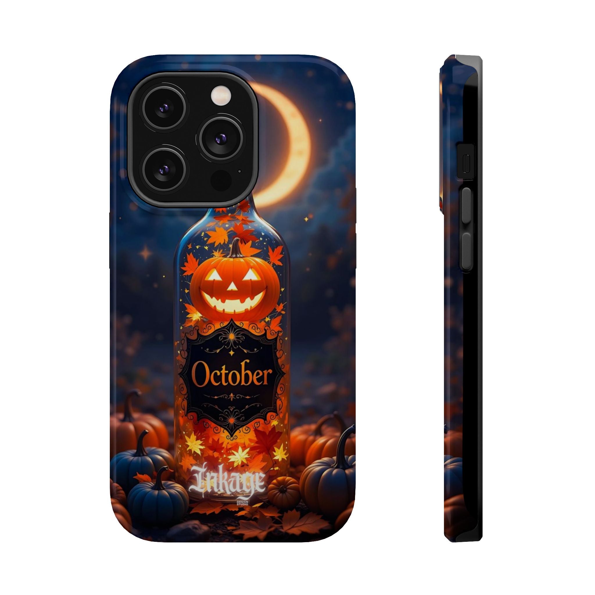 October Glass Bottle Magnetic Phone Cases (Season)