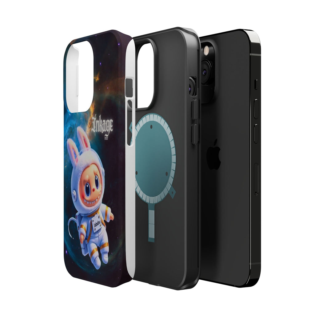 Labubu Astronaut Magnetic Phone Cases (Animation)