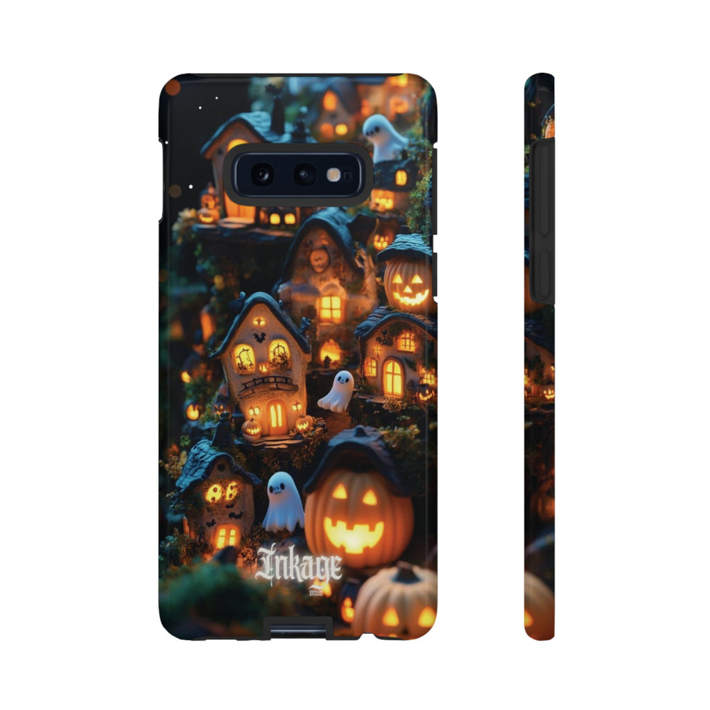Spooky Pumpkin Village Tough Phone Cases (Season)