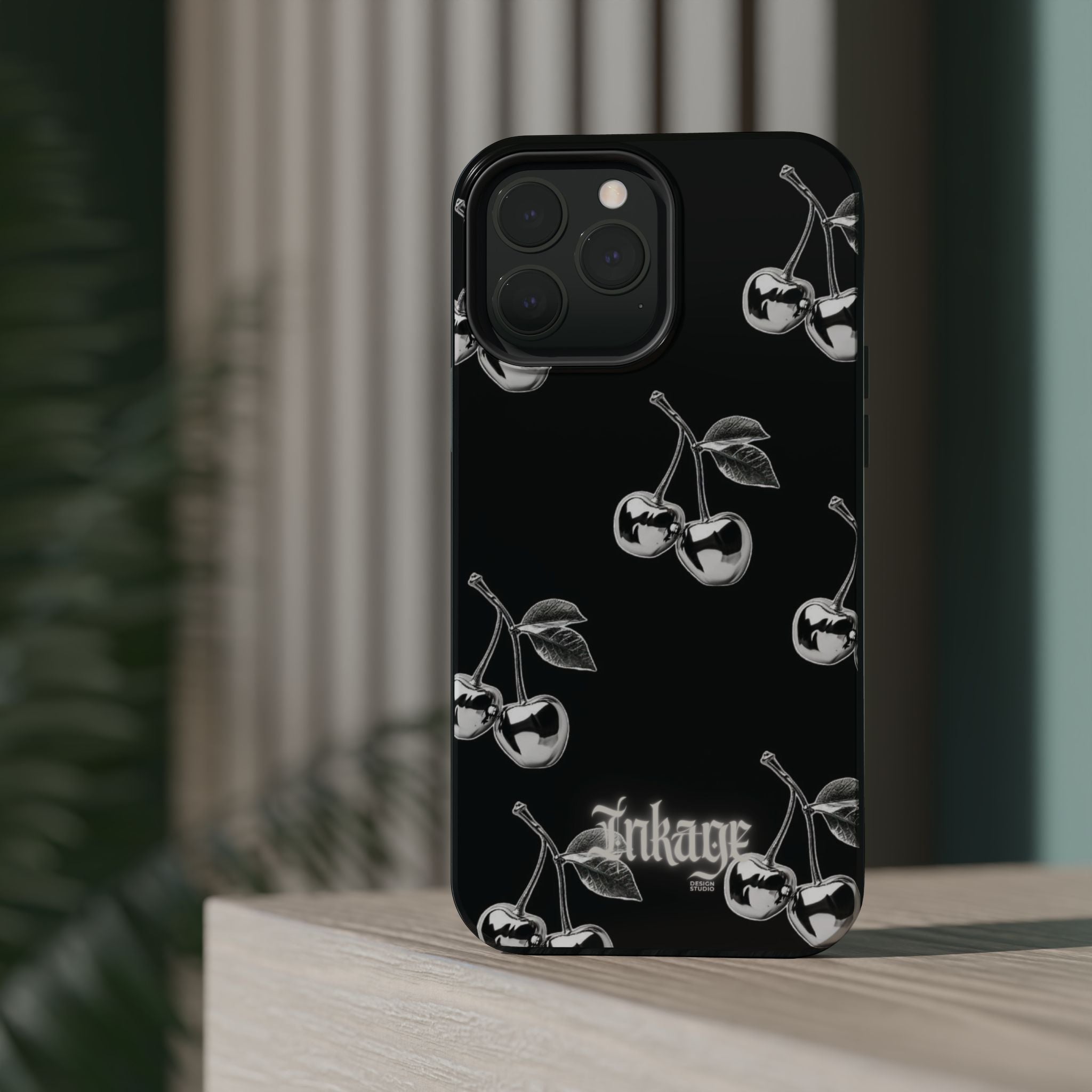 Platinum Cherry Magnetic Phone Cases (Minimal)