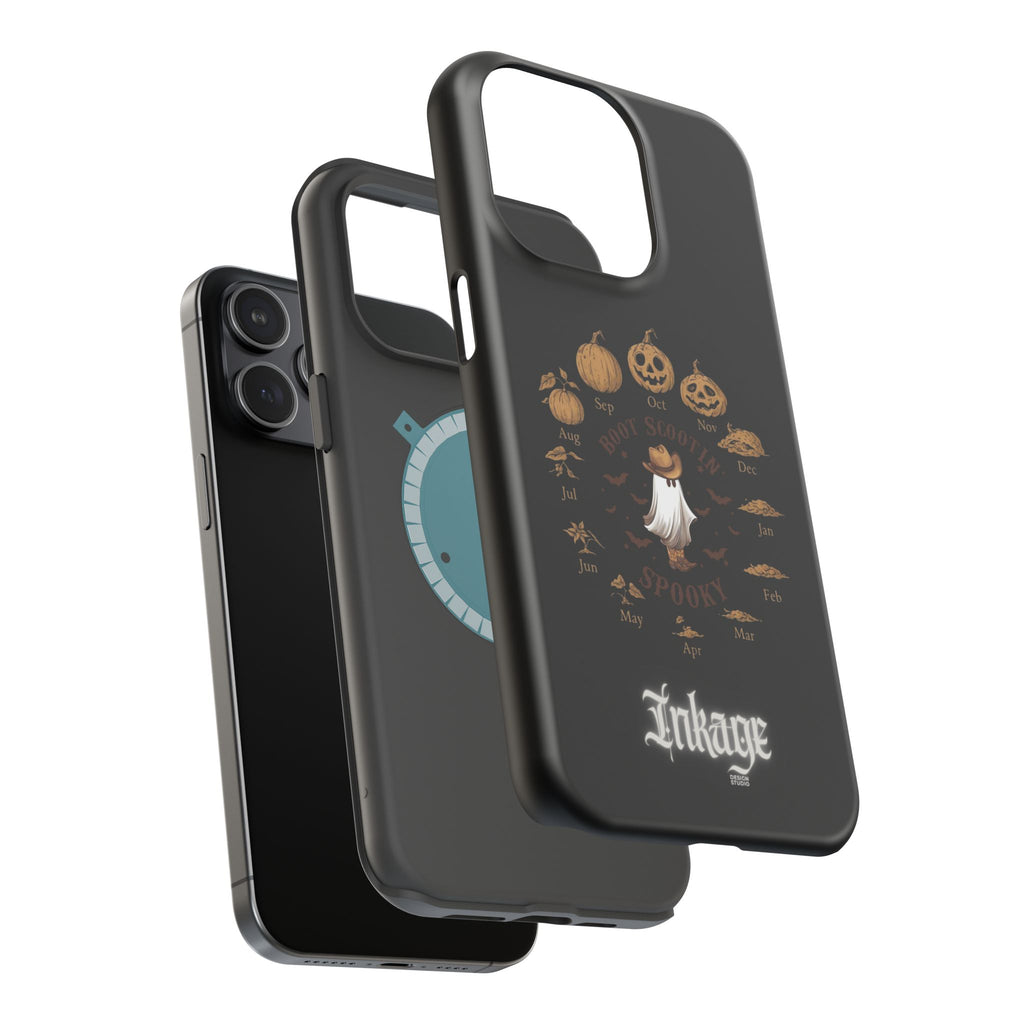 Spooky Boot Halloween Pumpkin Magnetic Phone Case (Season)