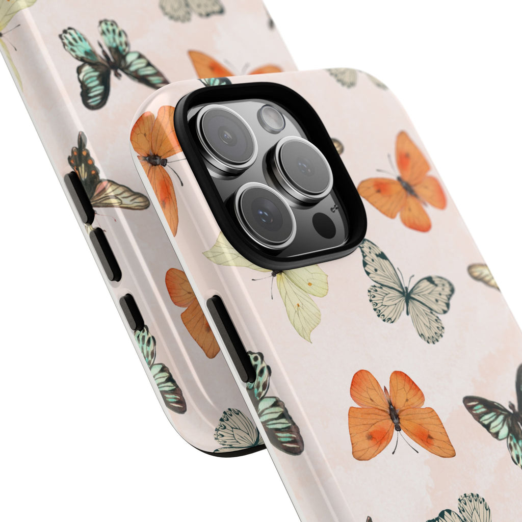 Color Butterfly Tough Phone Case (Minimal)