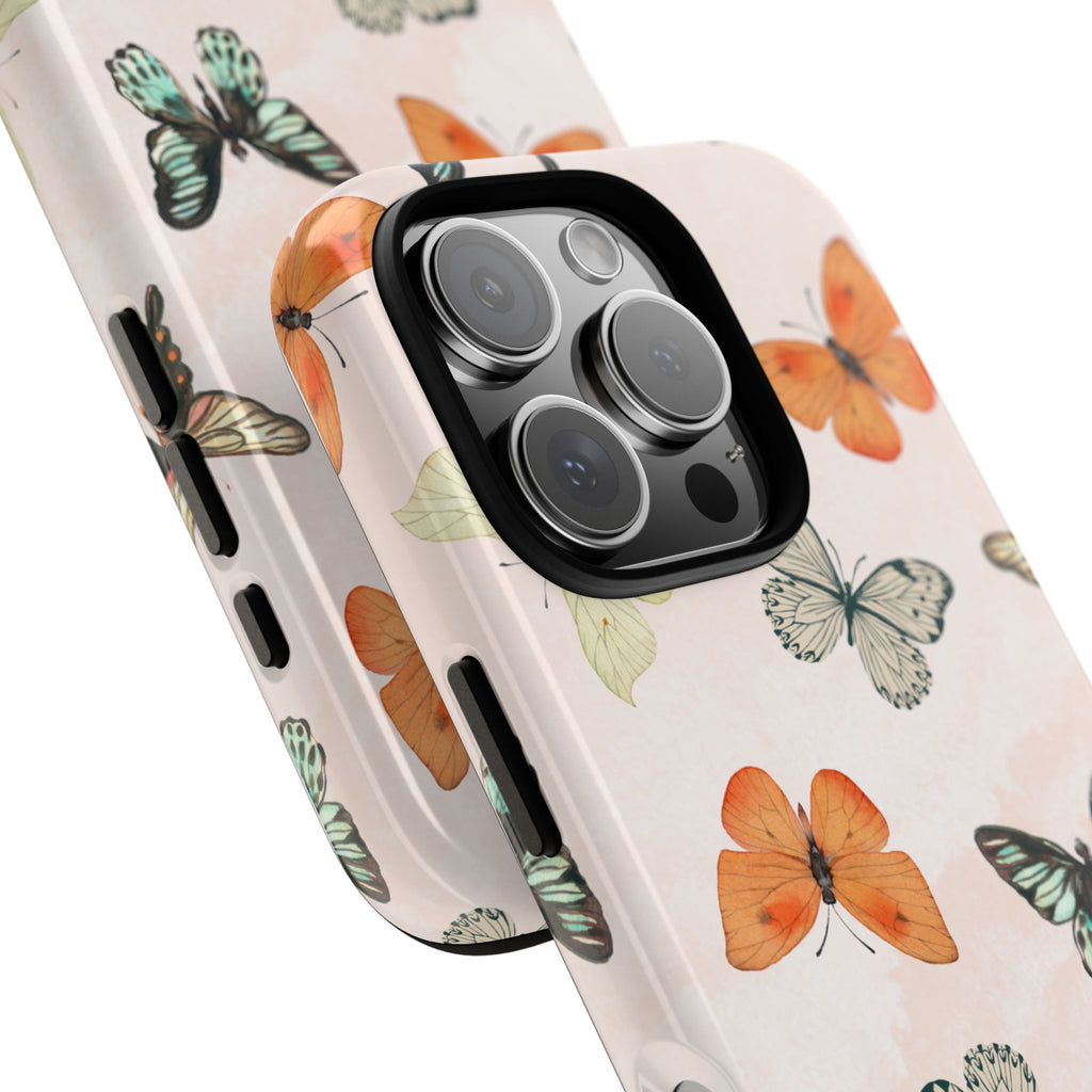Color Butterfly Tough Phone Case