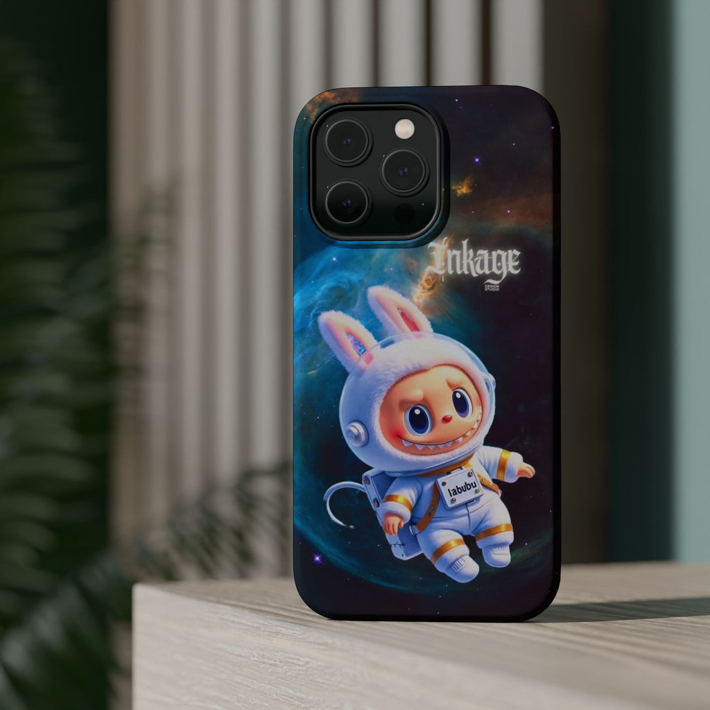Labubu Astronaut Magnetic Phone Cases (Animation)