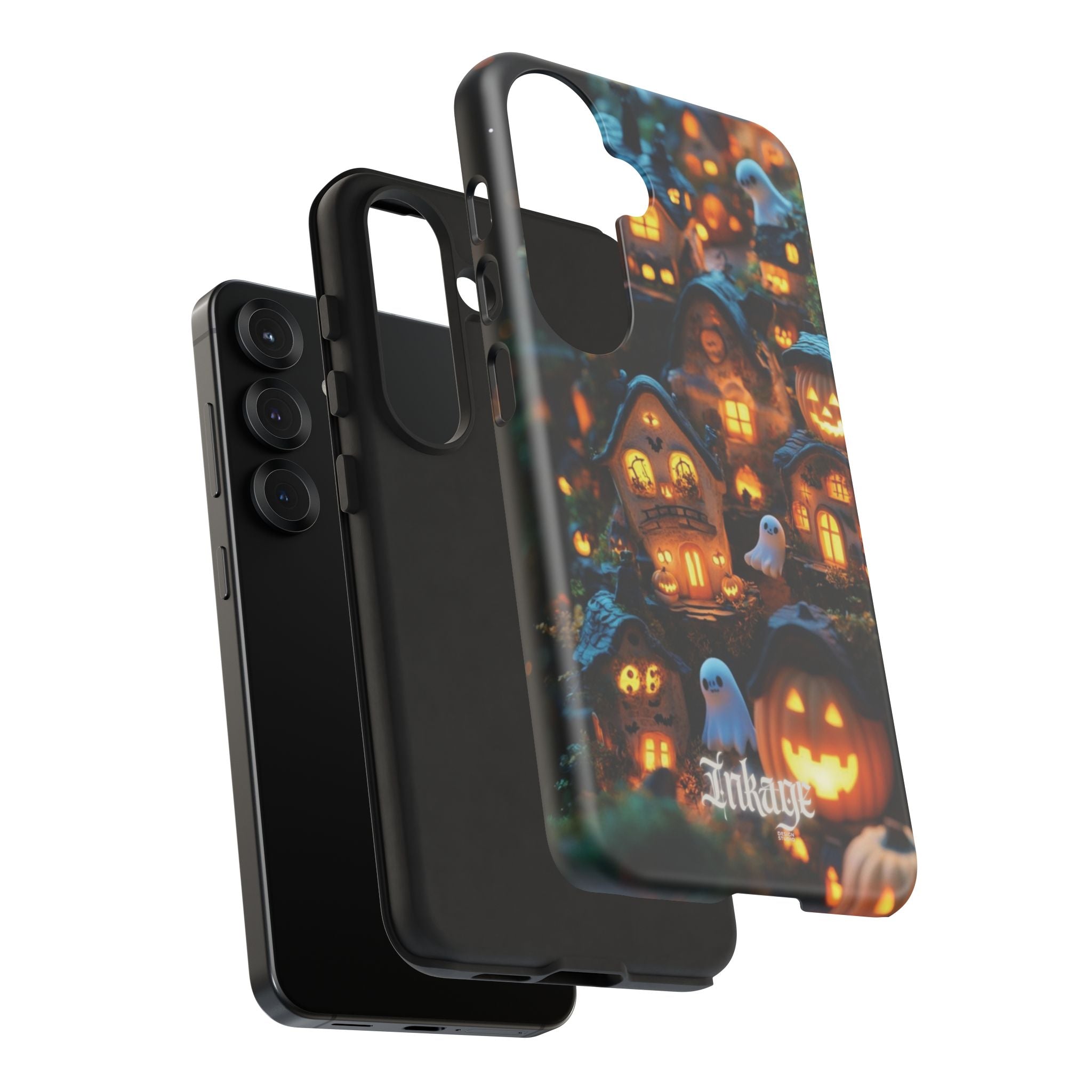 Spooky Pumpkin Village Tough Phone Cases (Season)